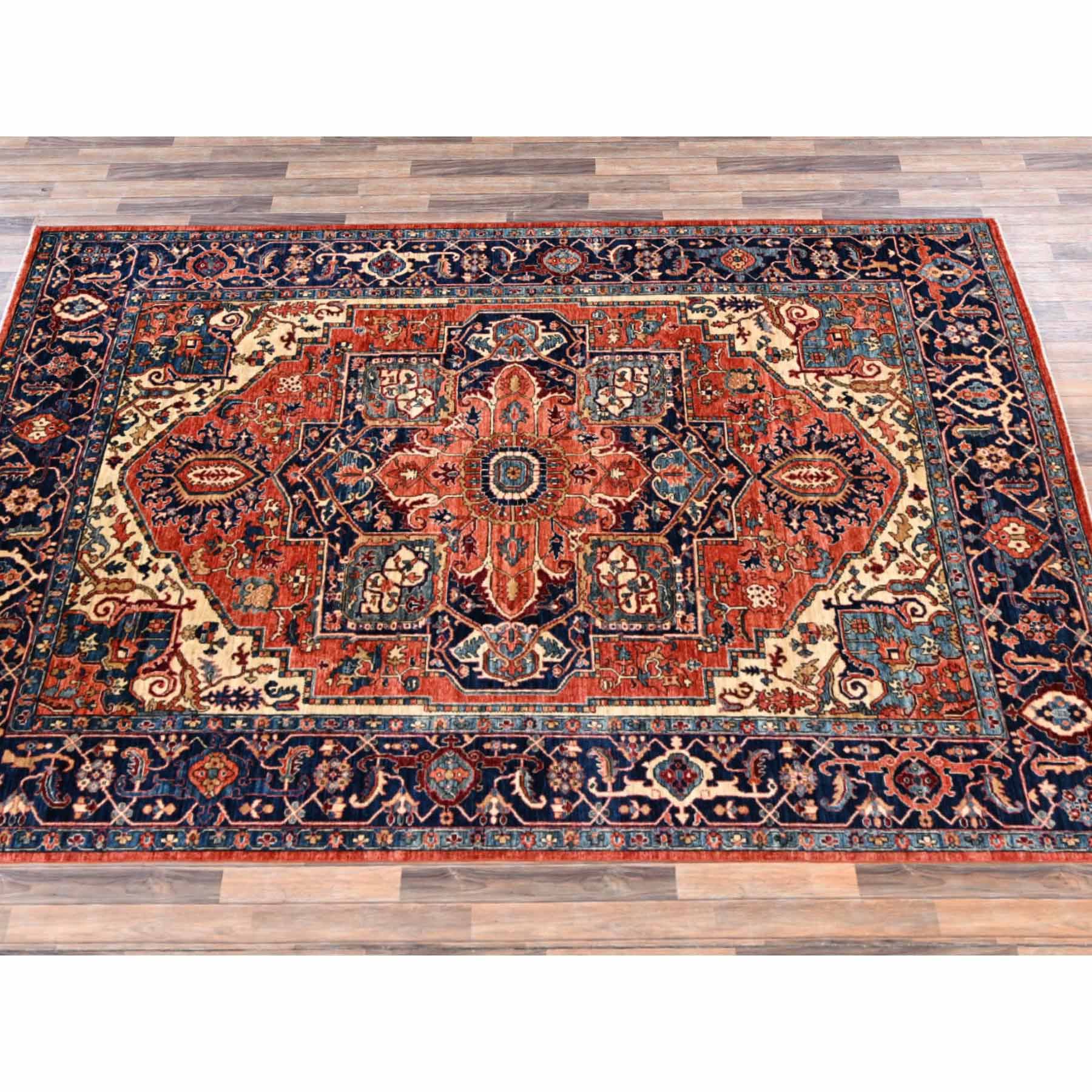 Heriz-Hand-Knotted-Rug-11740