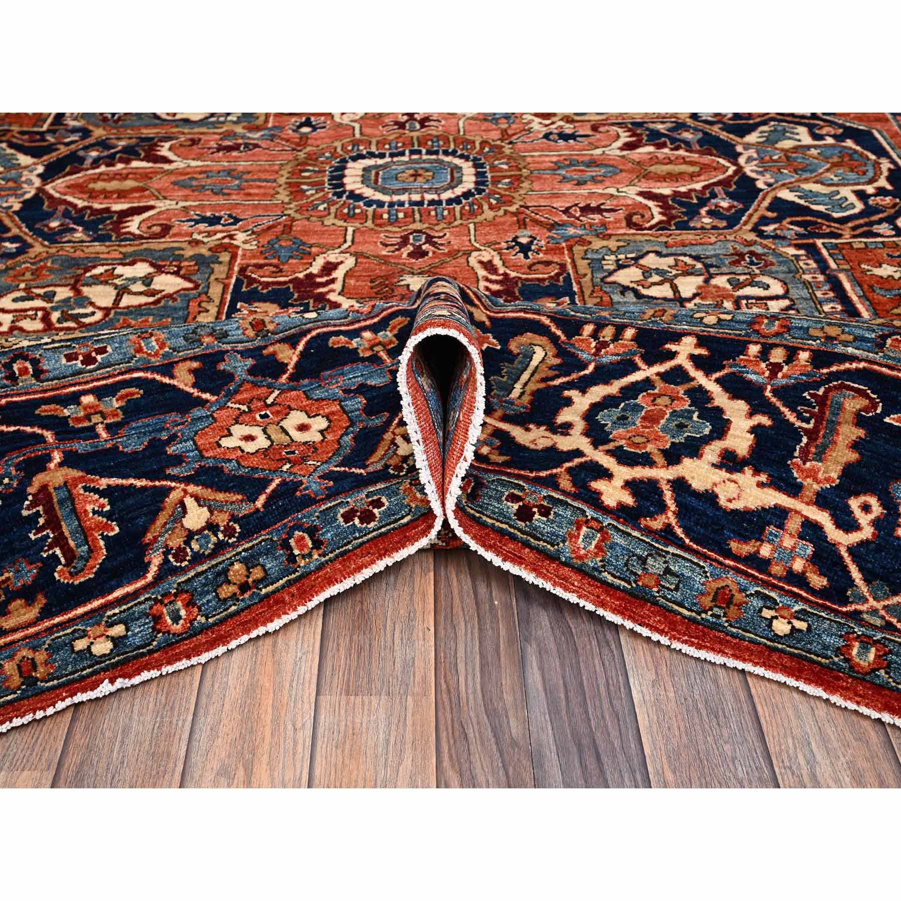 Heriz-Hand-Knotted-Rug-11740