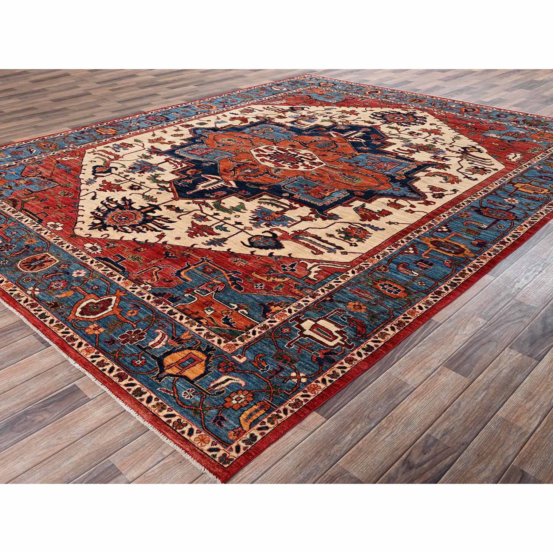 Heriz-Hand-Knotted-Rug-11750