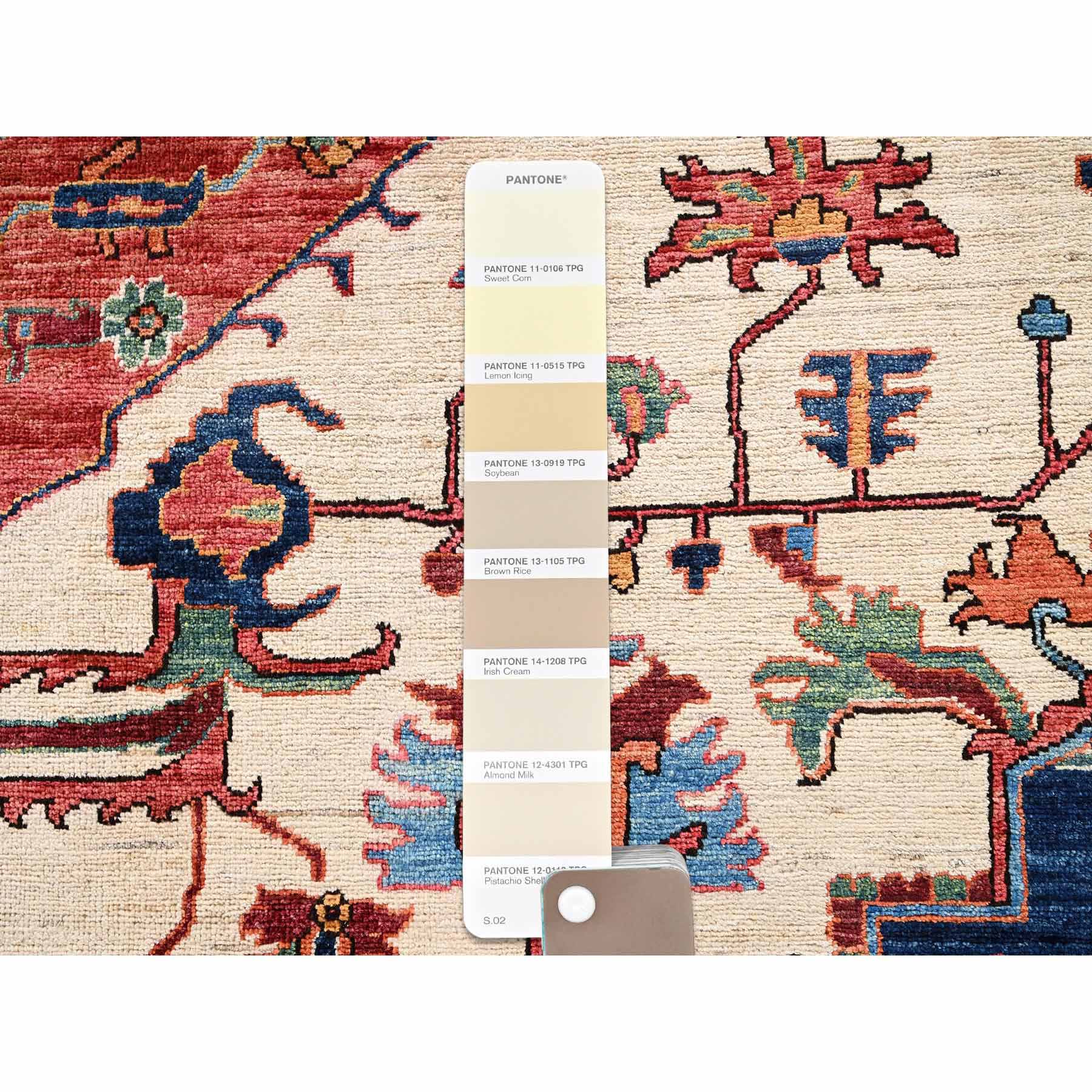 Heriz-Hand-Knotted-Rug-11750