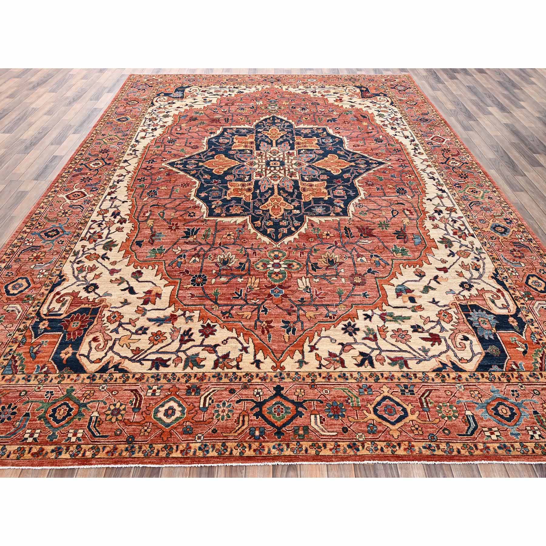 Heriz-Hand-Knotted-Rug-11755