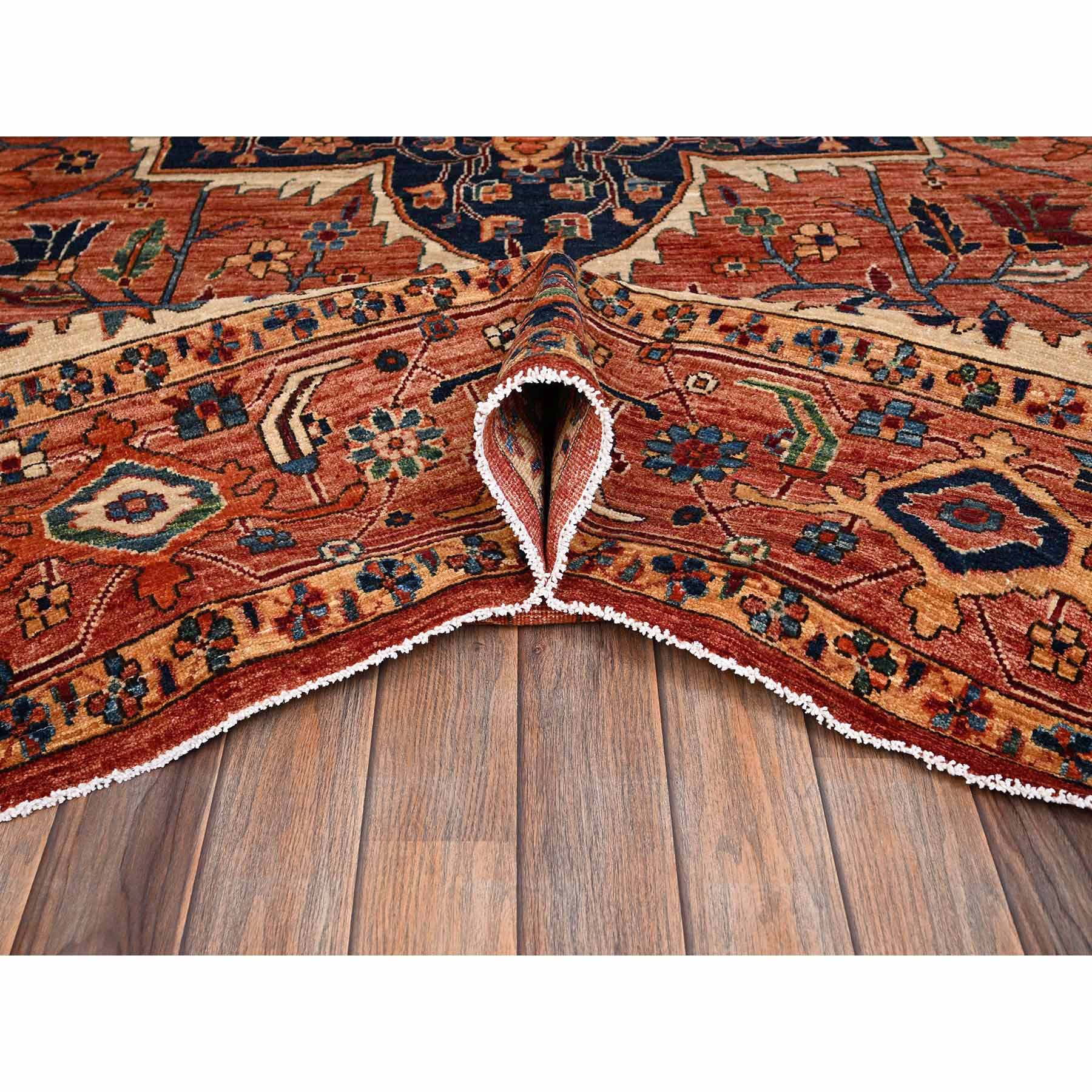 Heriz-Hand-Knotted-Rug-11755