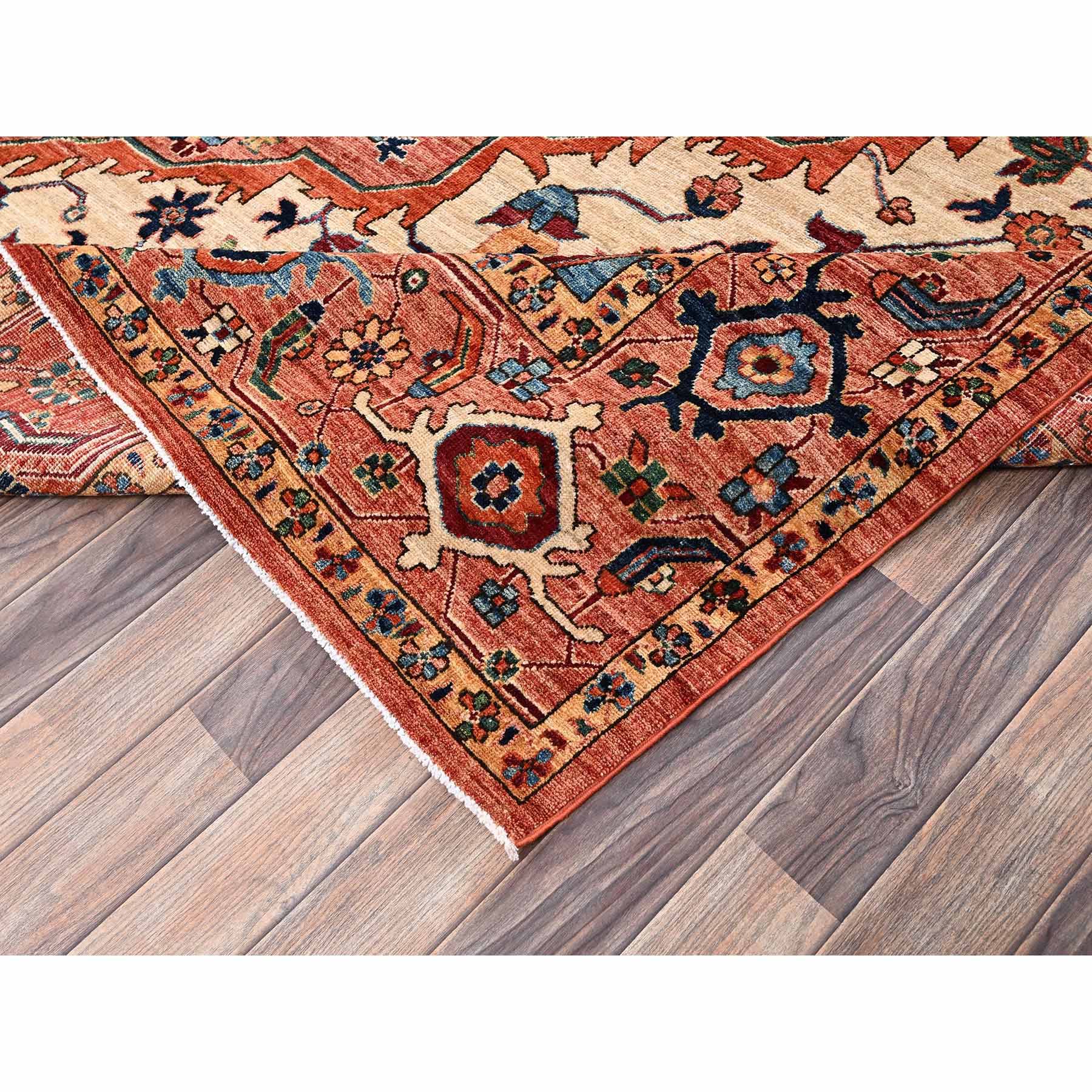 Heriz-Hand-Knotted-Rug-11755