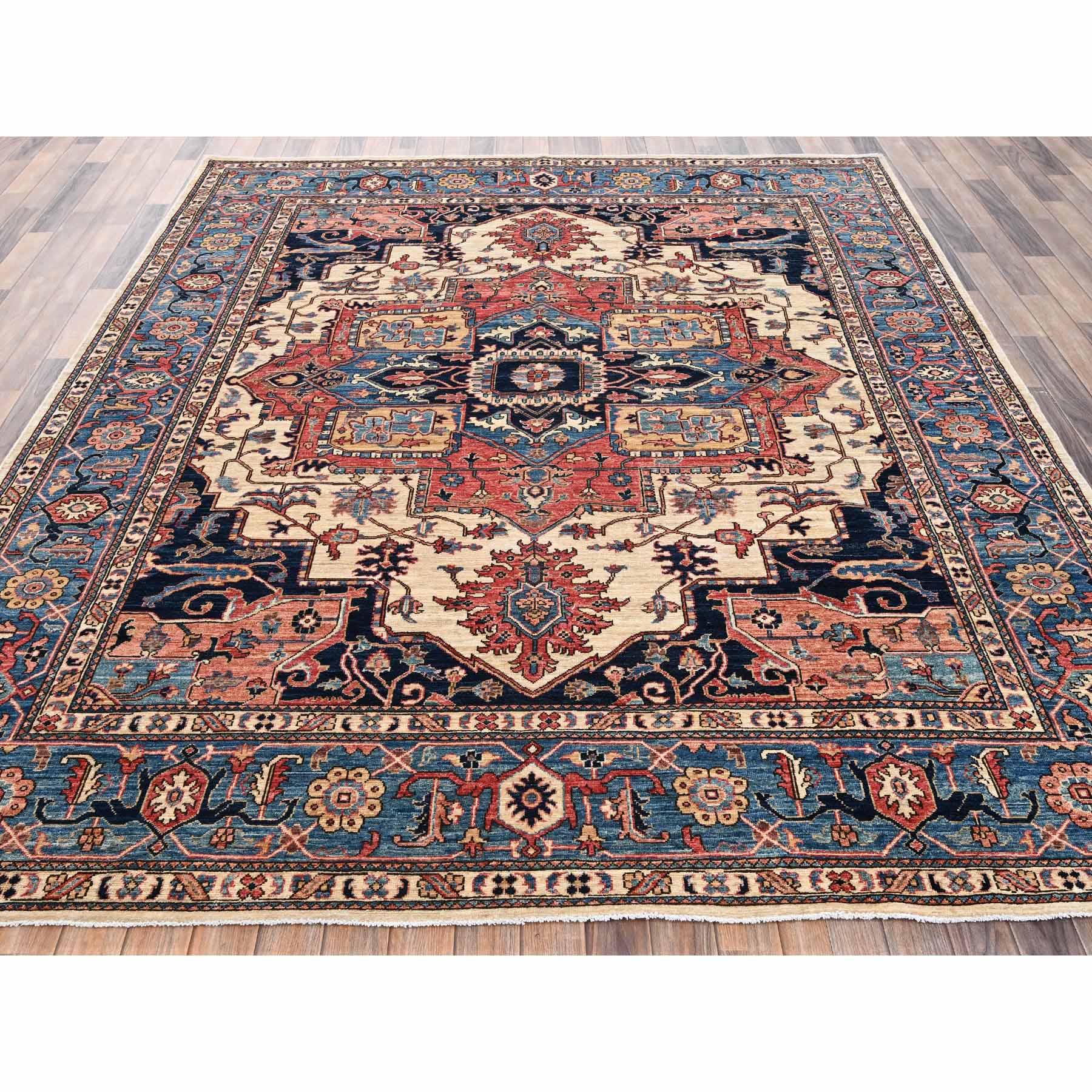 Heriz-Hand-Knotted-Rug-11760