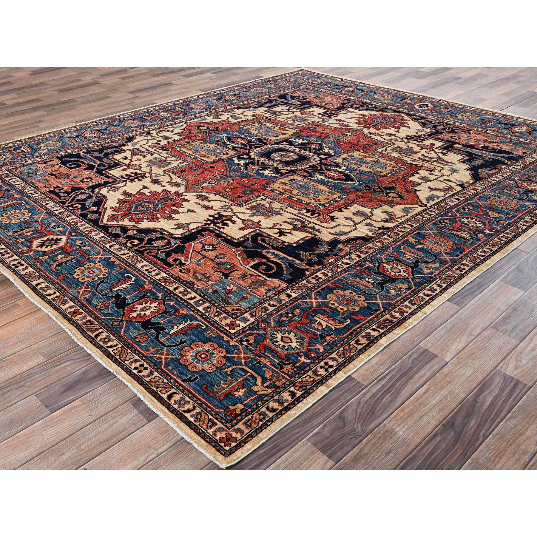 Heriz-Hand-Knotted-Rug-11760
