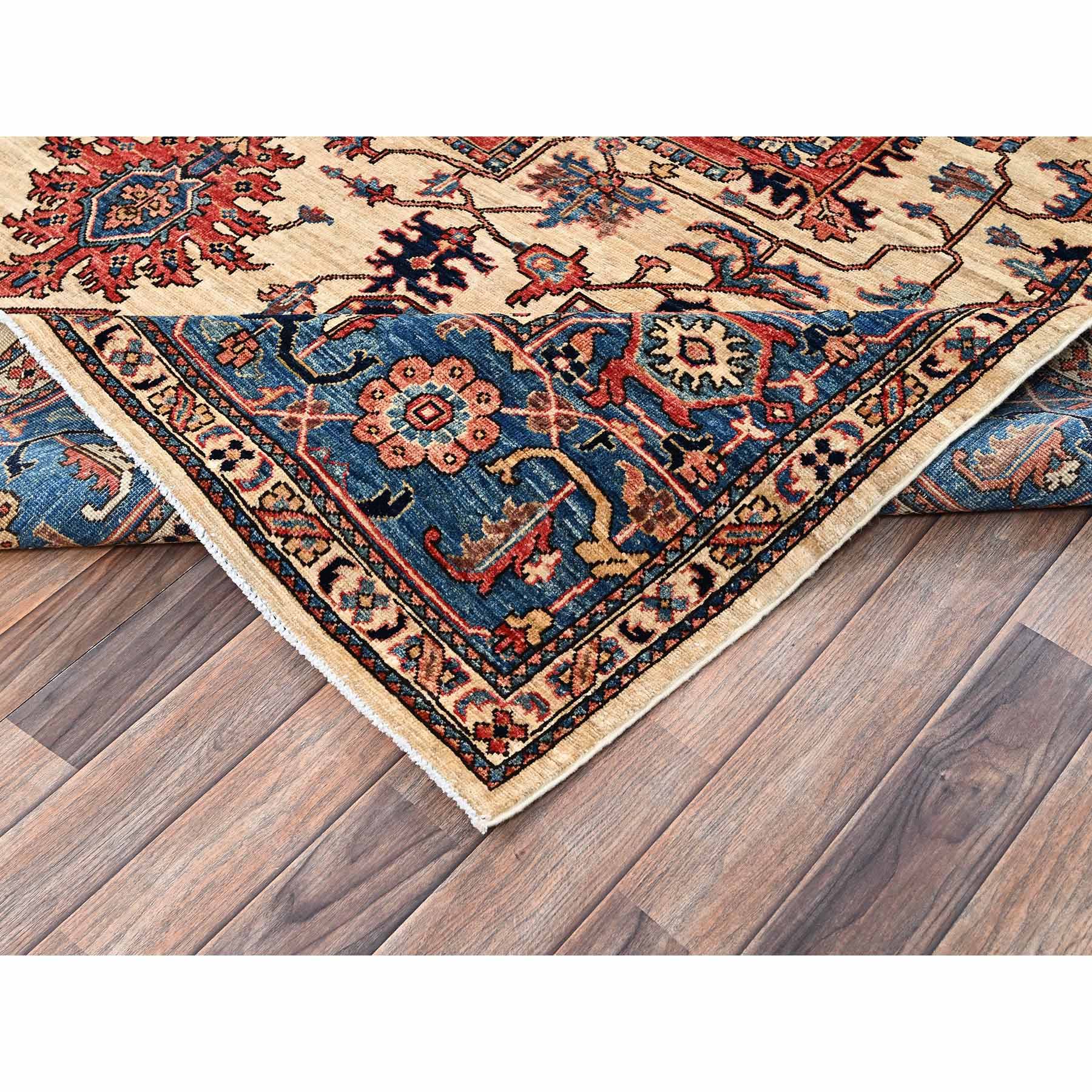 Heriz-Hand-Knotted-Rug-11760