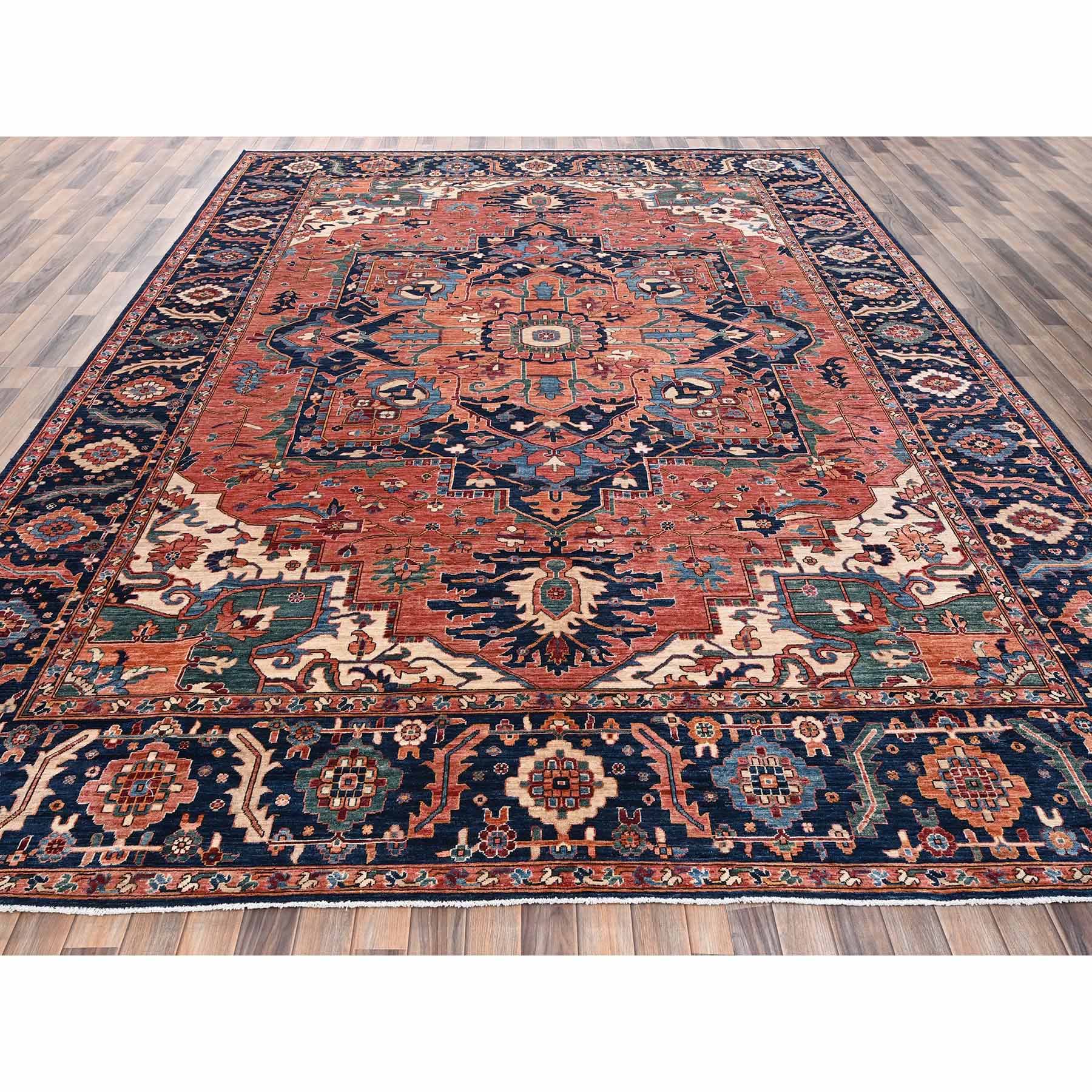 Heriz-Hand-Knotted-Rug-11765