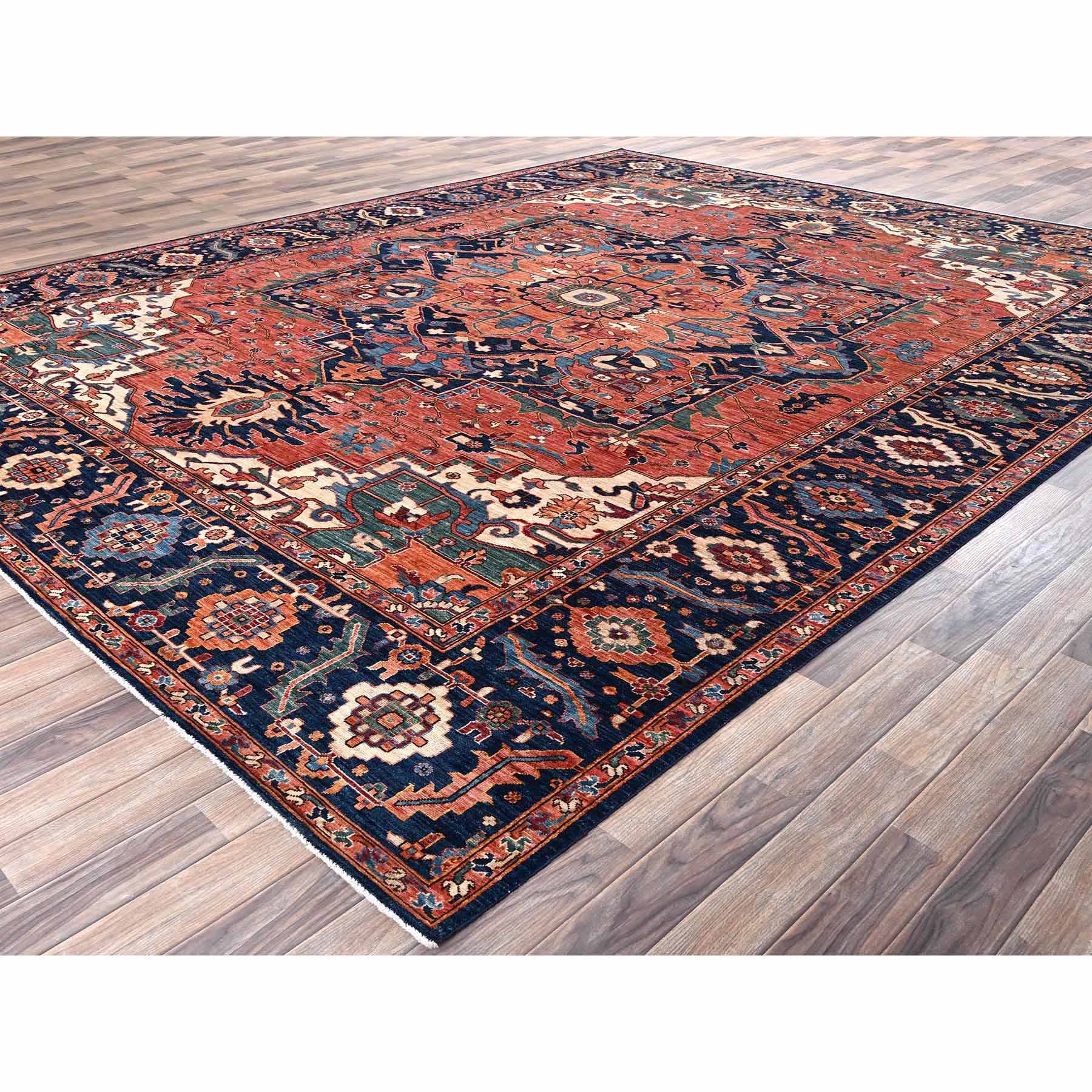 Heriz-Hand-Knotted-Rug-11765