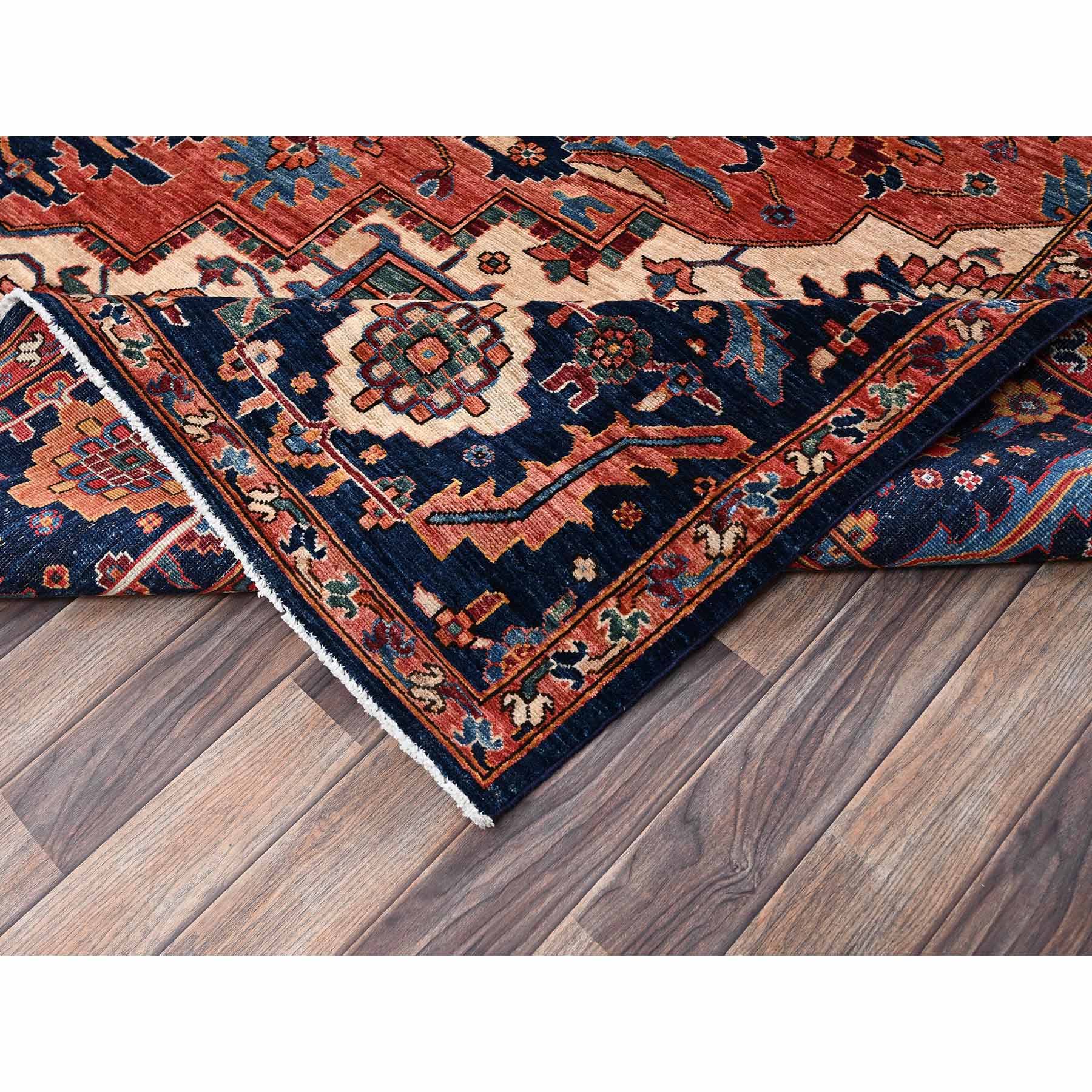 Heriz-Hand-Knotted-Rug-11765