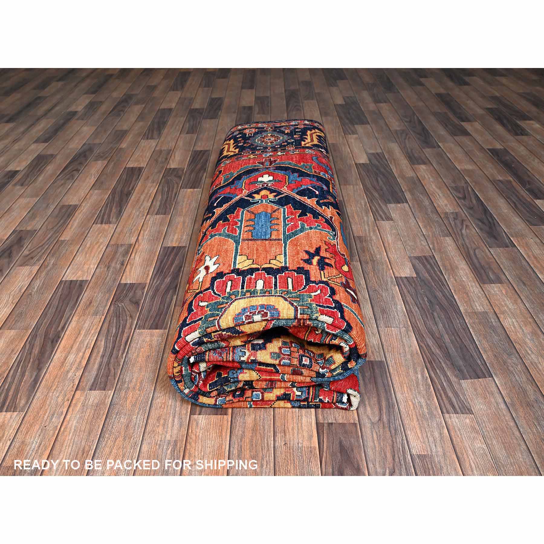 Heriz-Hand-Knotted-Rug-11765