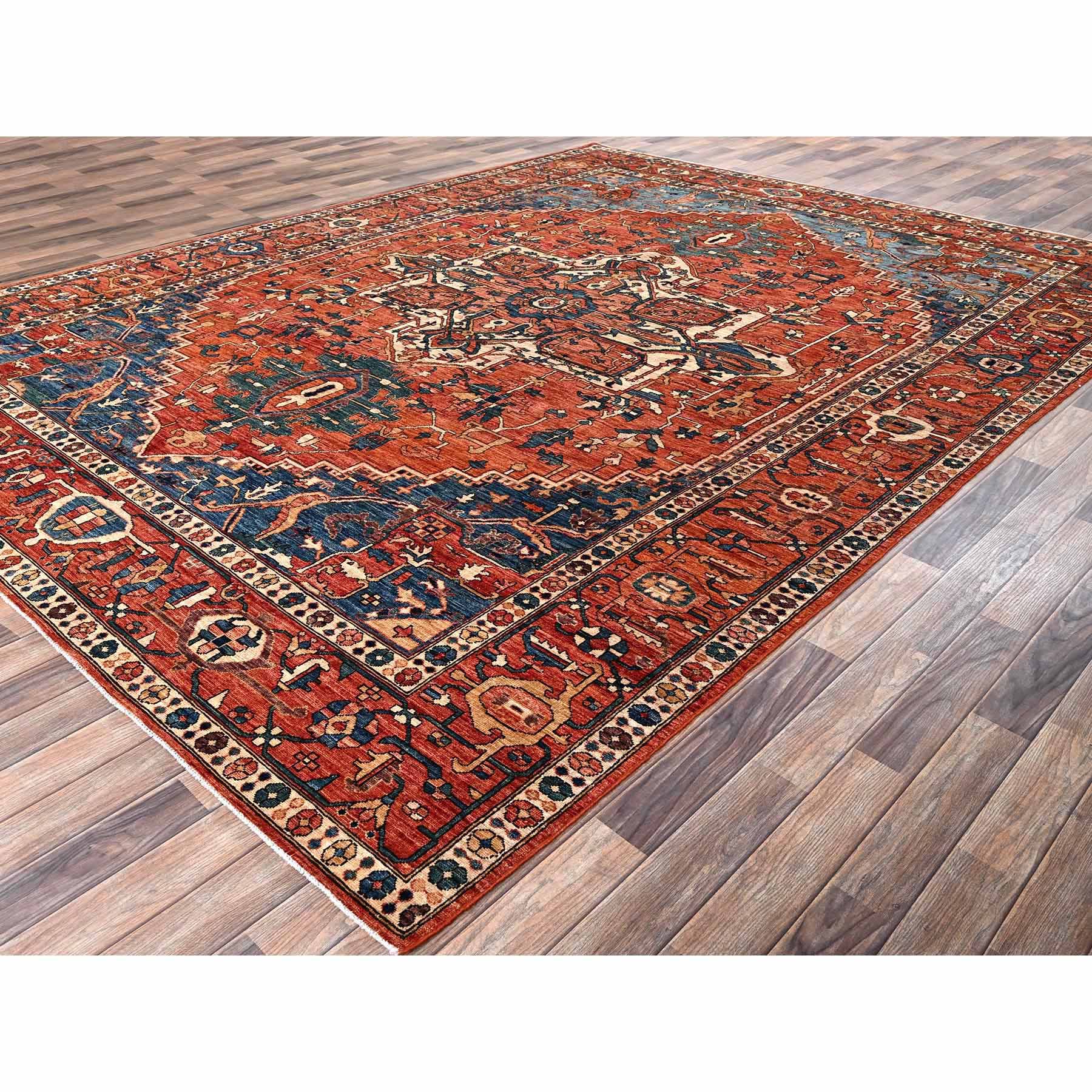 Heriz-Hand-Knotted-Rug-11800