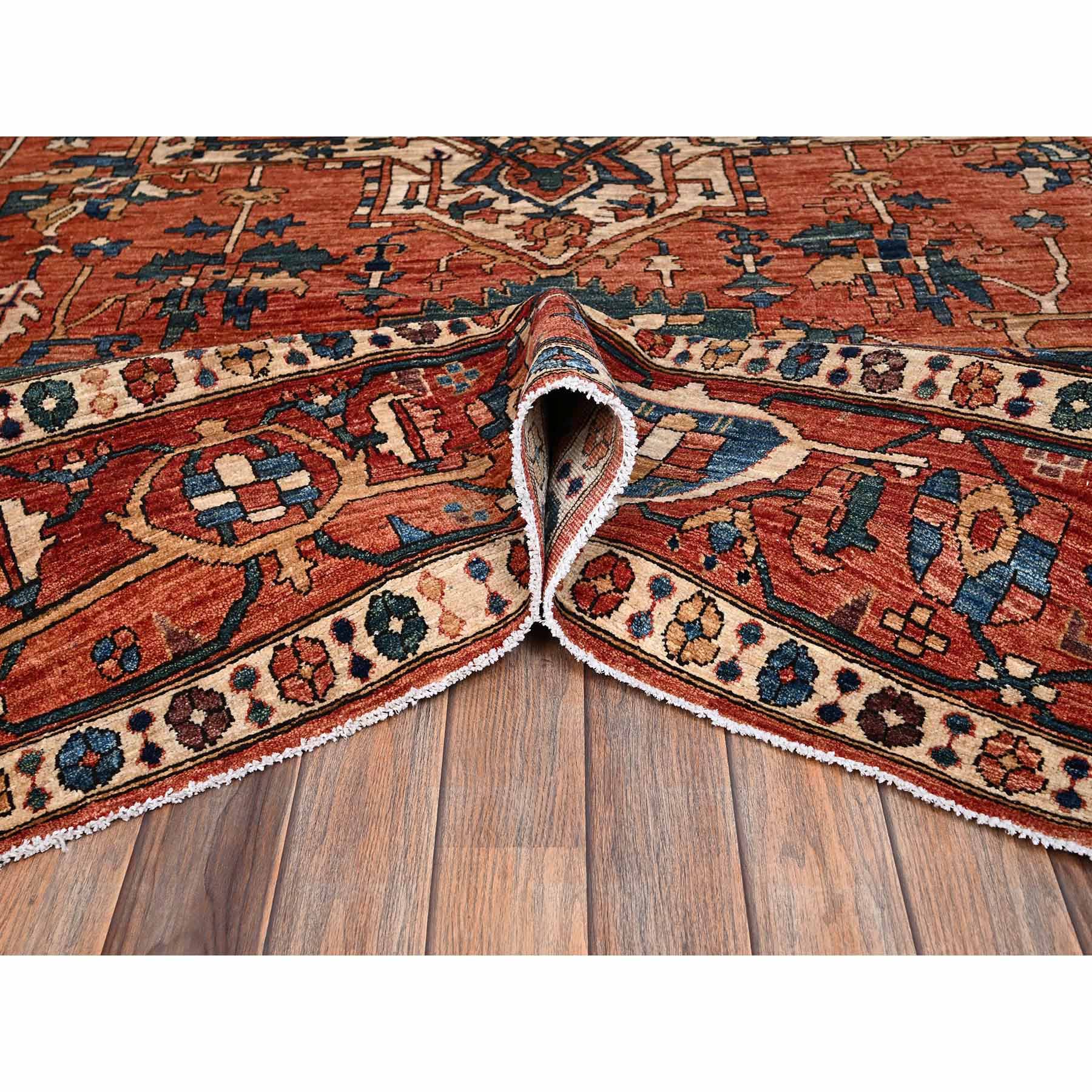 Heriz-Hand-Knotted-Rug-11800