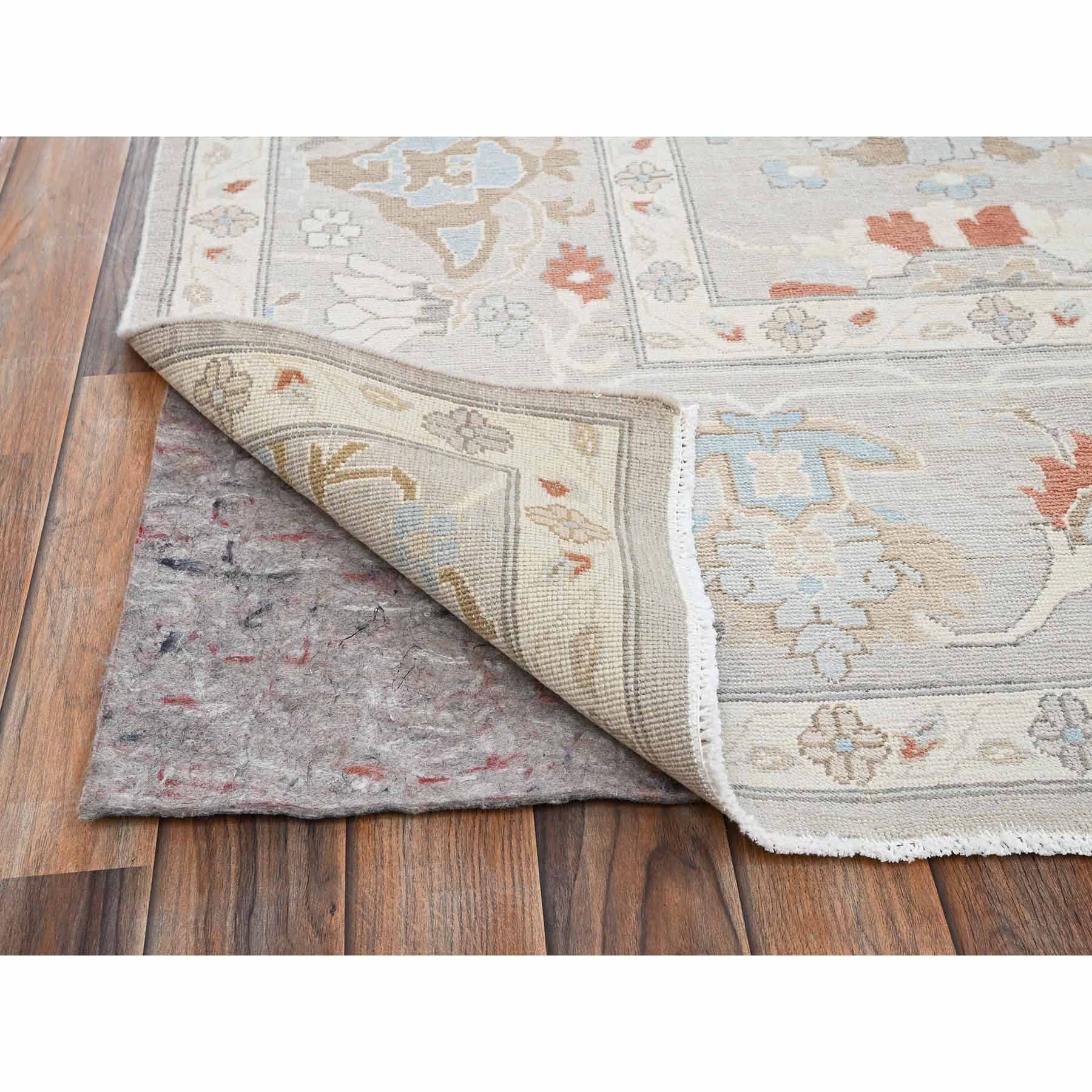 Oushak-And-Peshawar-Hand-Knotted-Rug-10440
