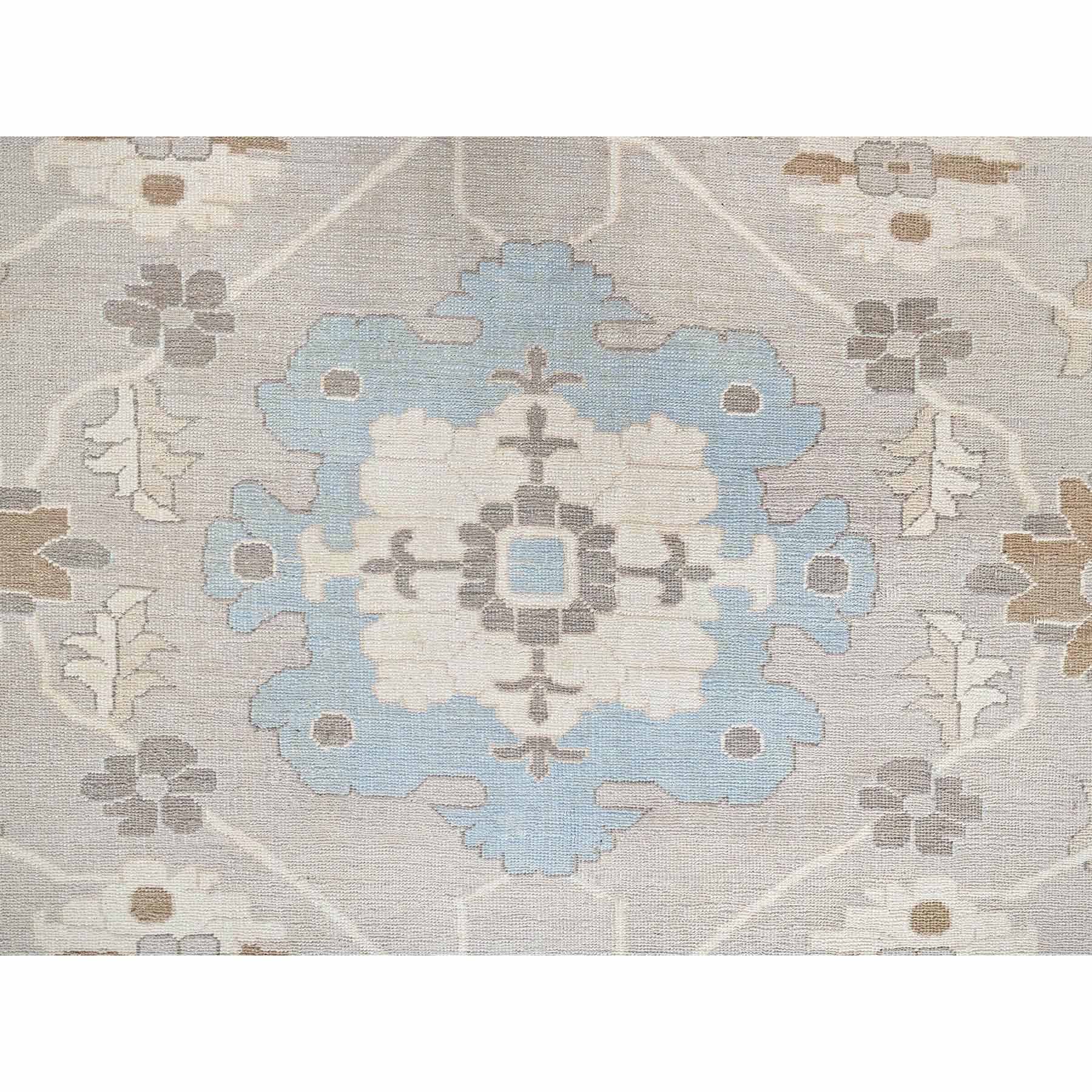 Oushak-And-Peshawar-Hand-Knotted-Rug-10440