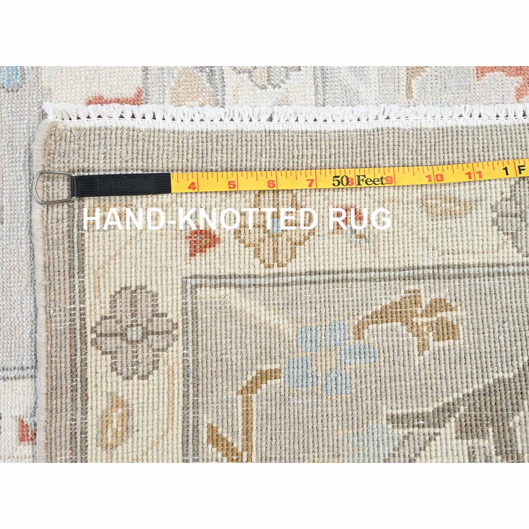 Oushak-And-Peshawar-Hand-Knotted-Rug-10440