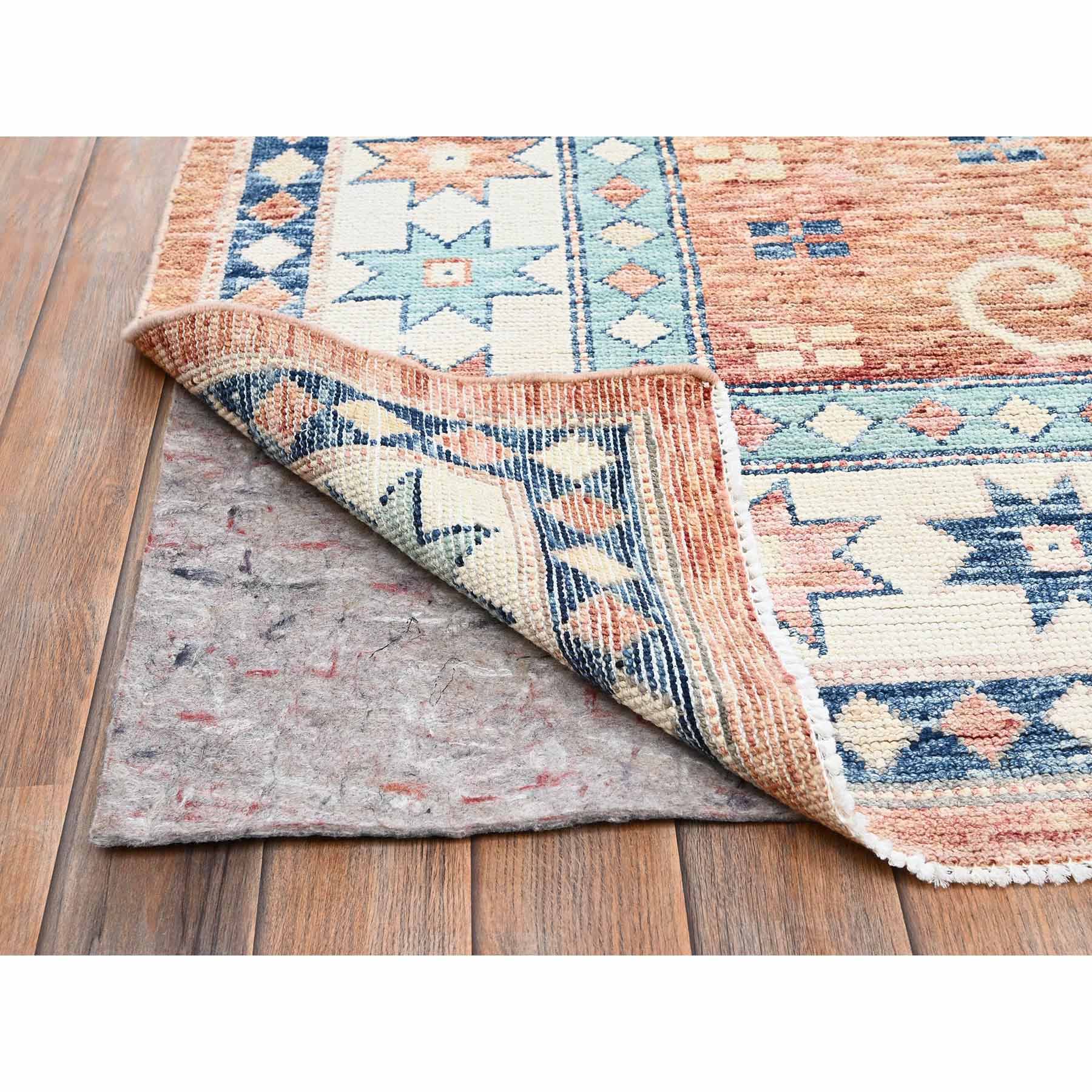 Oushak-And-Peshawar-Hand-Knotted-Rug-10510