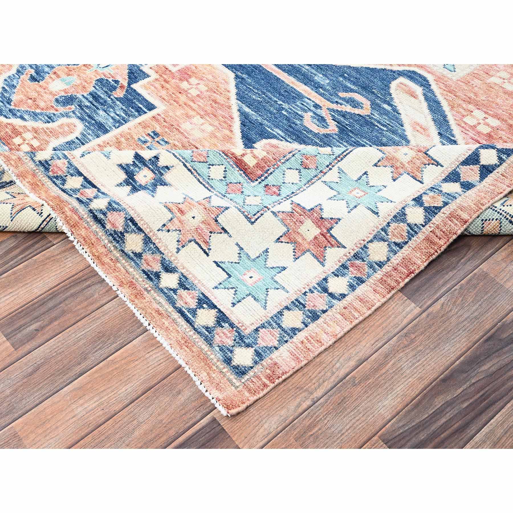 Oushak-And-Peshawar-Hand-Knotted-Rug-10510