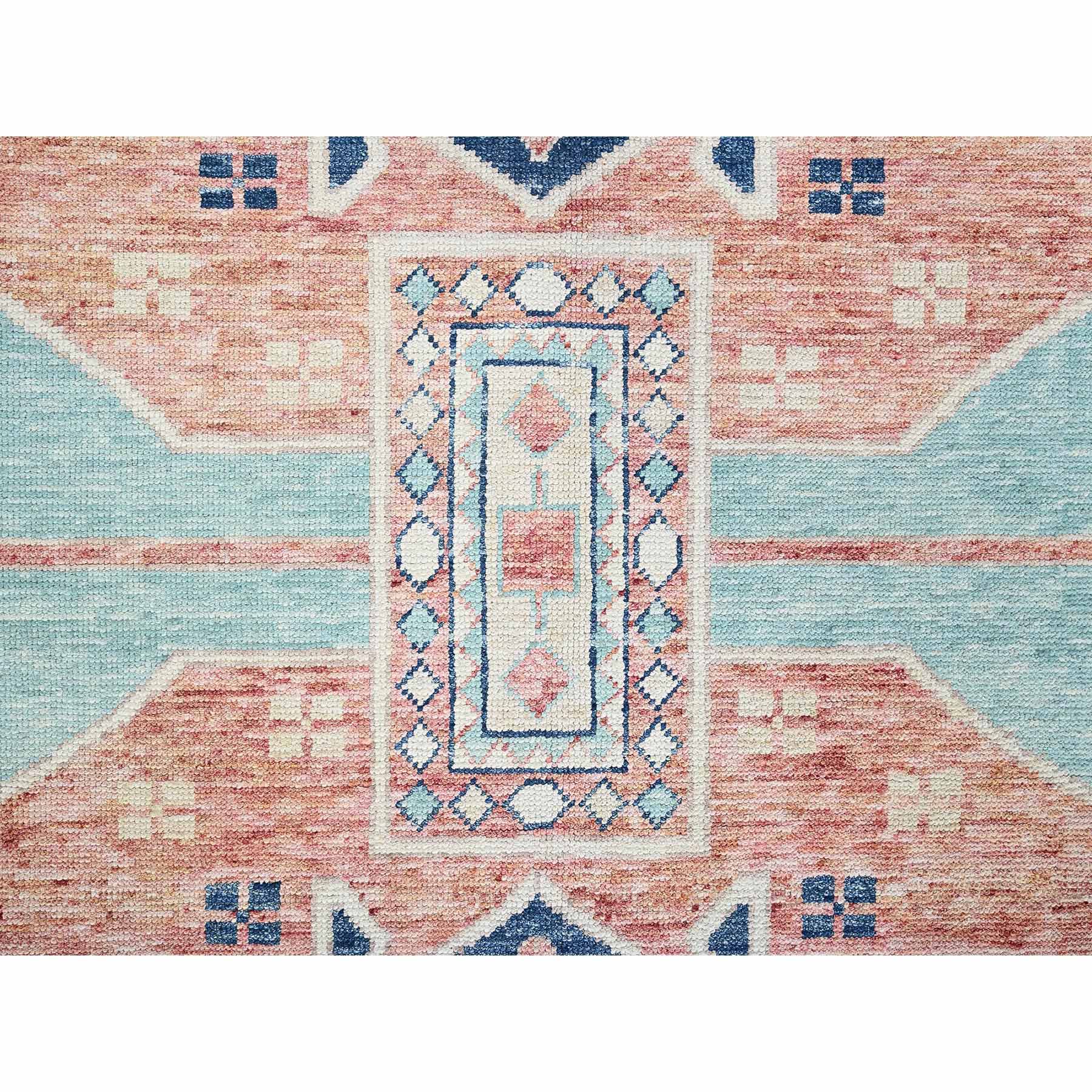 Oushak-And-Peshawar-Hand-Knotted-Rug-10510