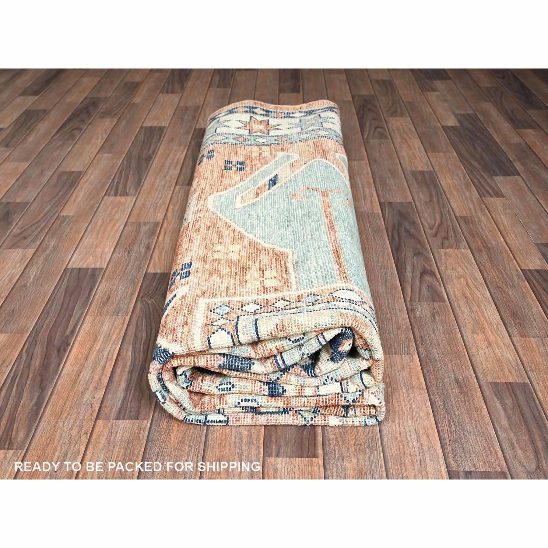Oushak-And-Peshawar-Hand-Knotted-Rug-10510