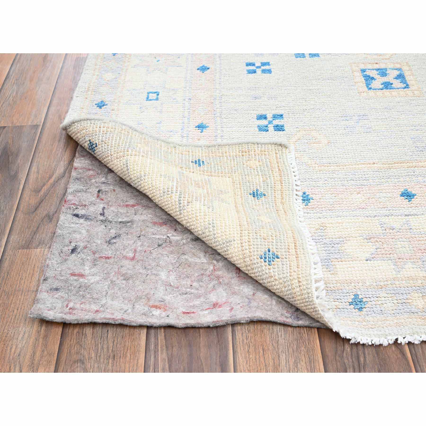 Oushak-And-Peshawar-Hand-Knotted-Rug-10525