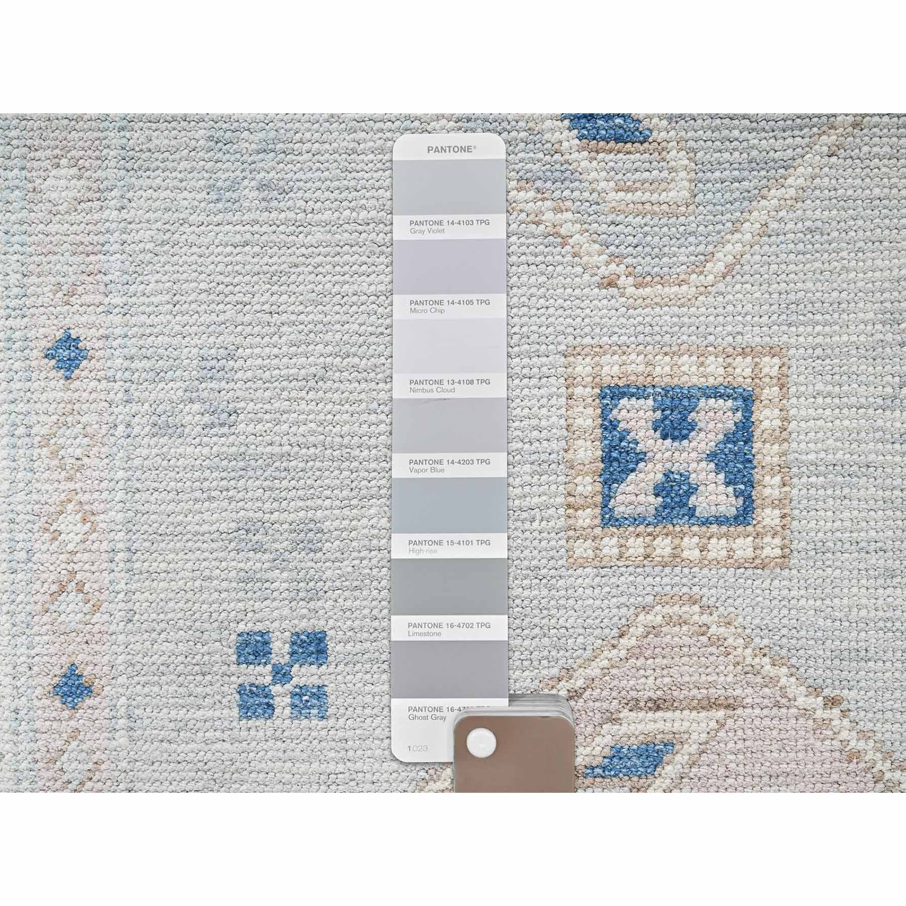 Oushak-And-Peshawar-Hand-Knotted-Rug-10525