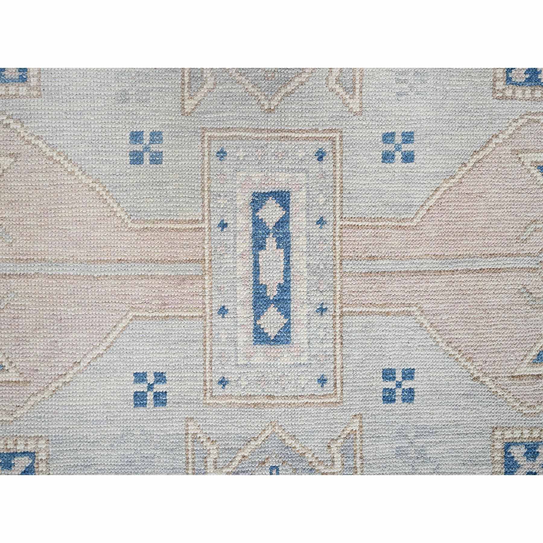 Oushak-And-Peshawar-Hand-Knotted-Rug-10525
