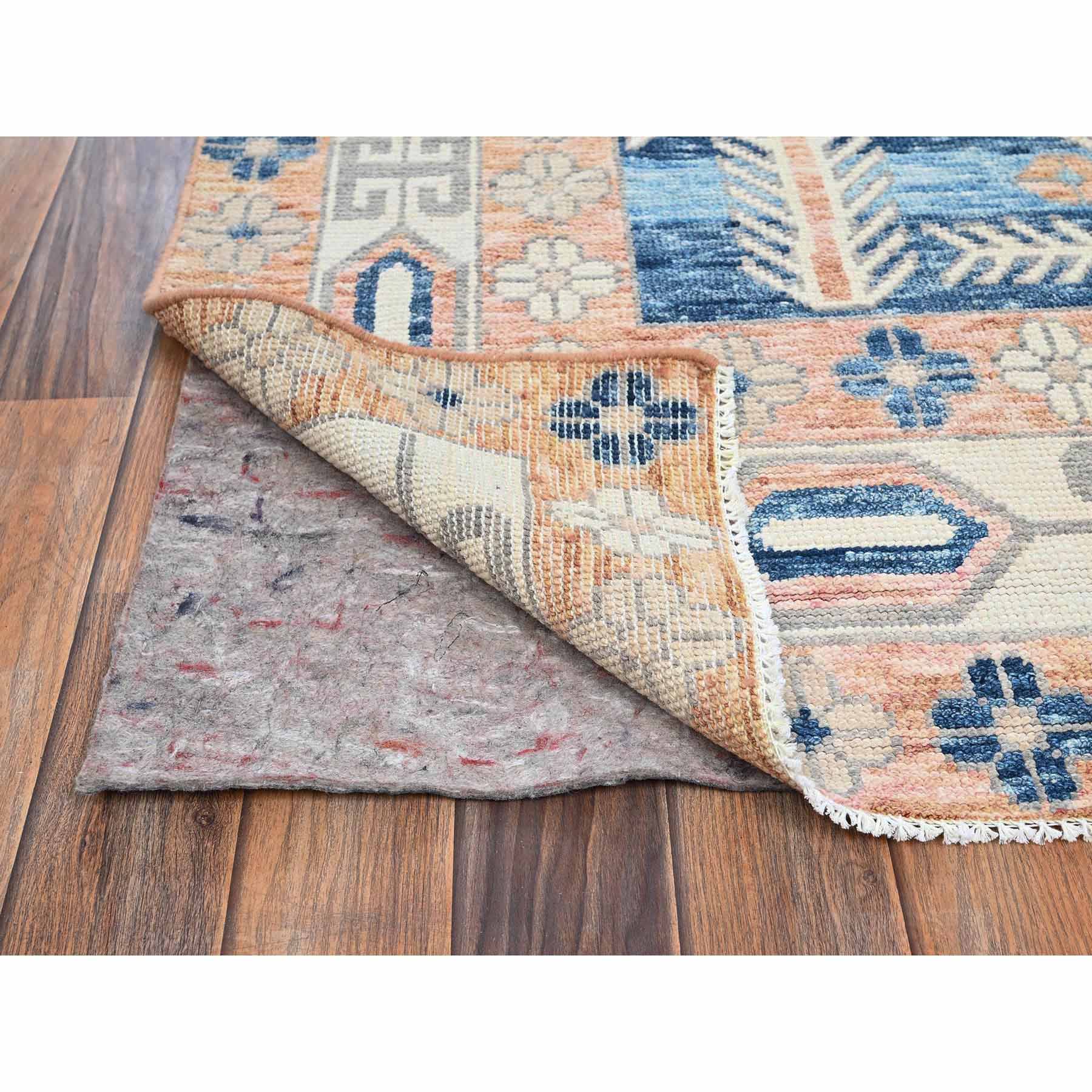 Oushak-And-Peshawar-Hand-Knotted-Rug-10545