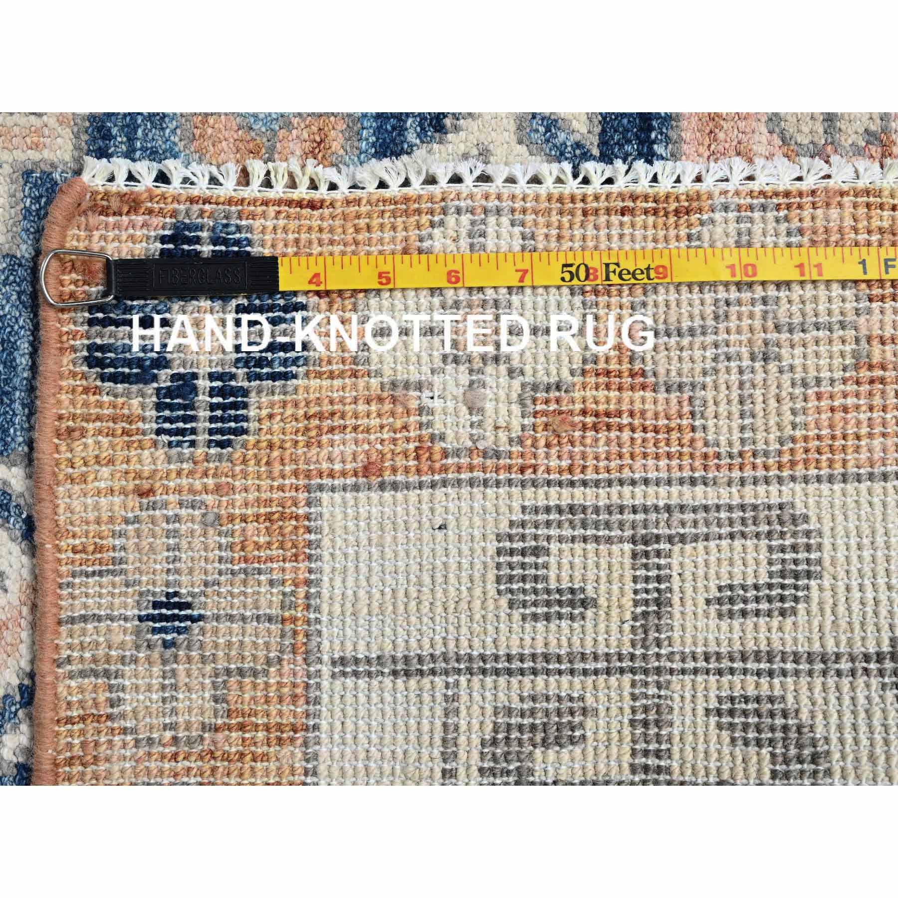 Oushak-And-Peshawar-Hand-Knotted-Rug-10545