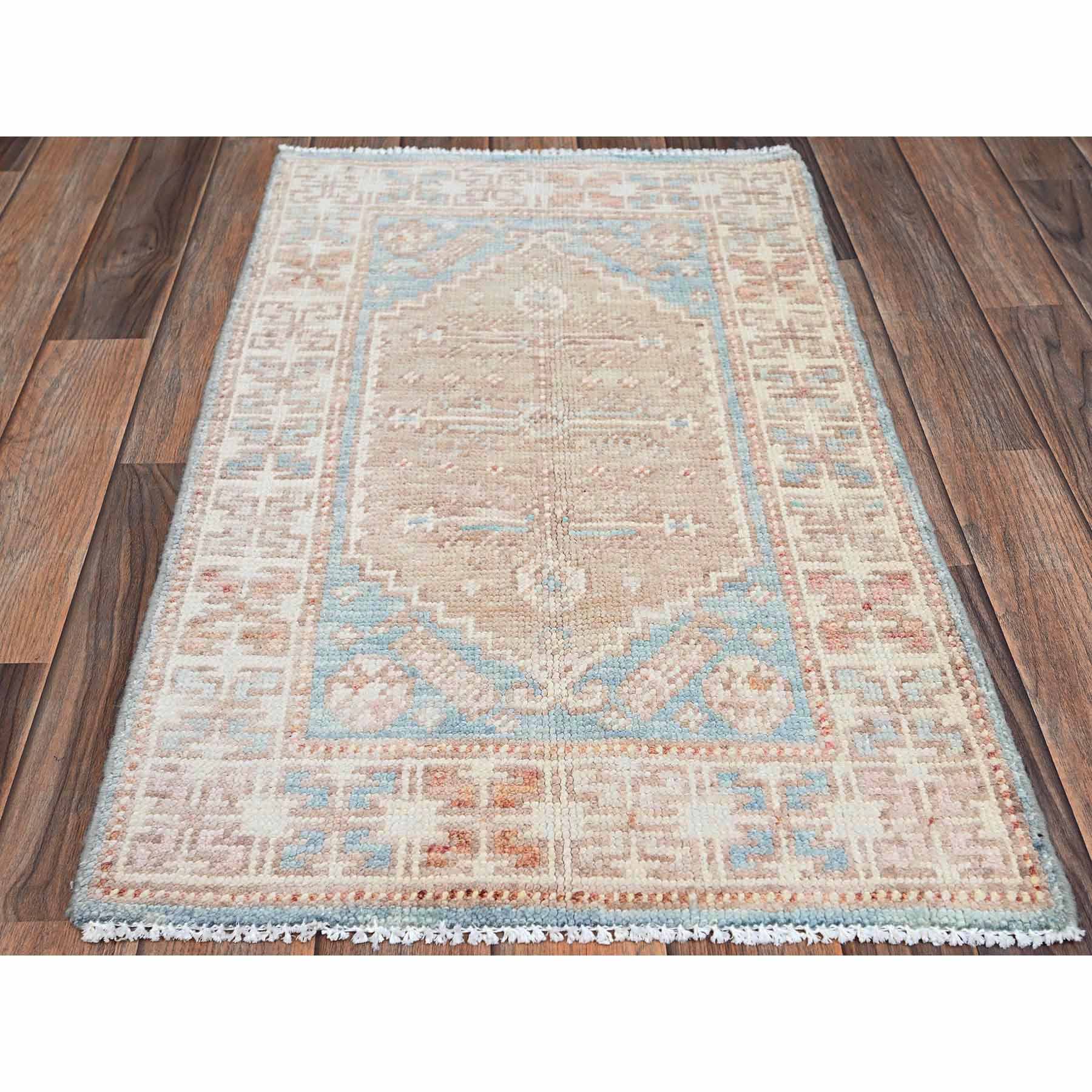 Oushak-And-Peshawar-Hand-Knotted-Rug-10585