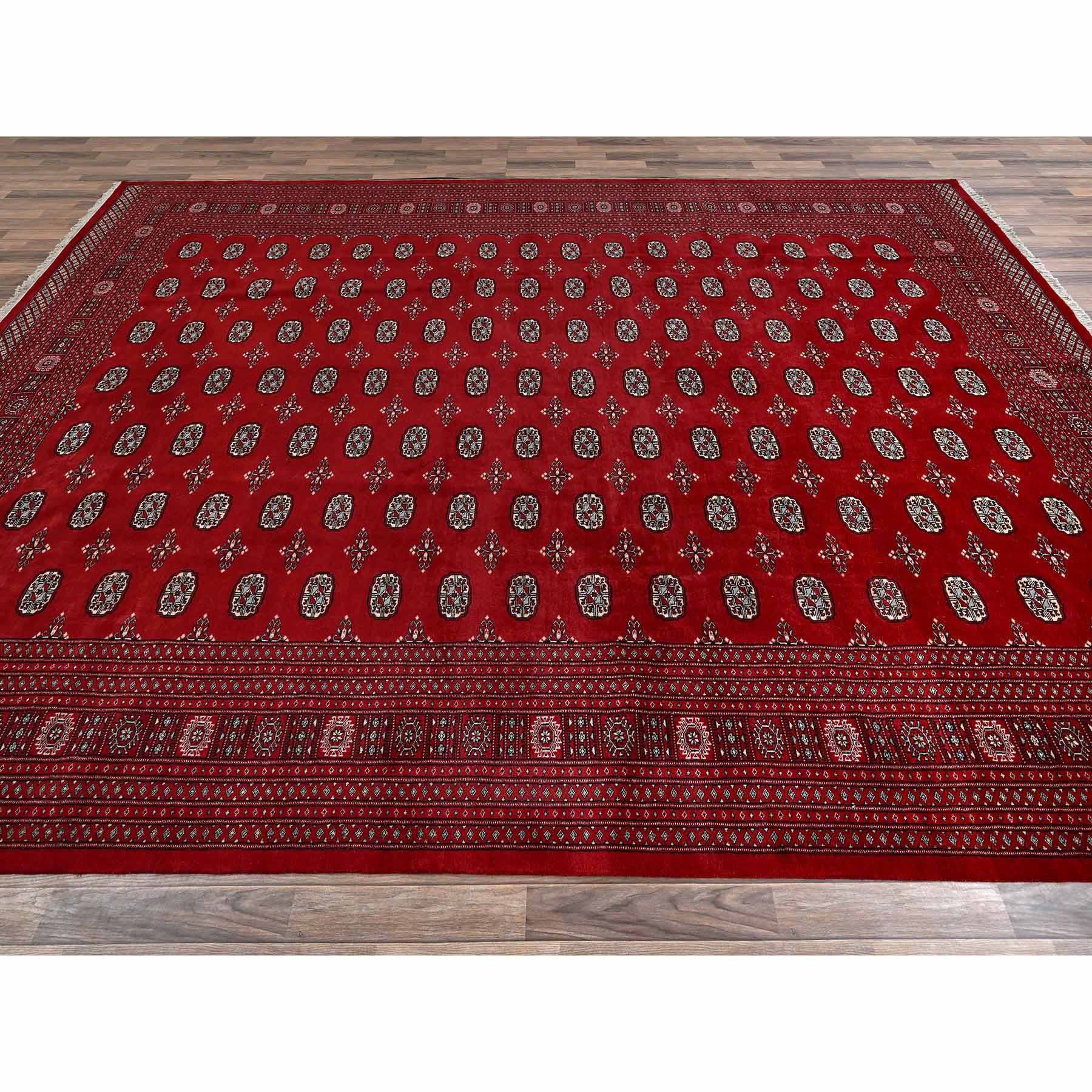 Tribal-Geometric-Hand-Knotted-Rug-10055