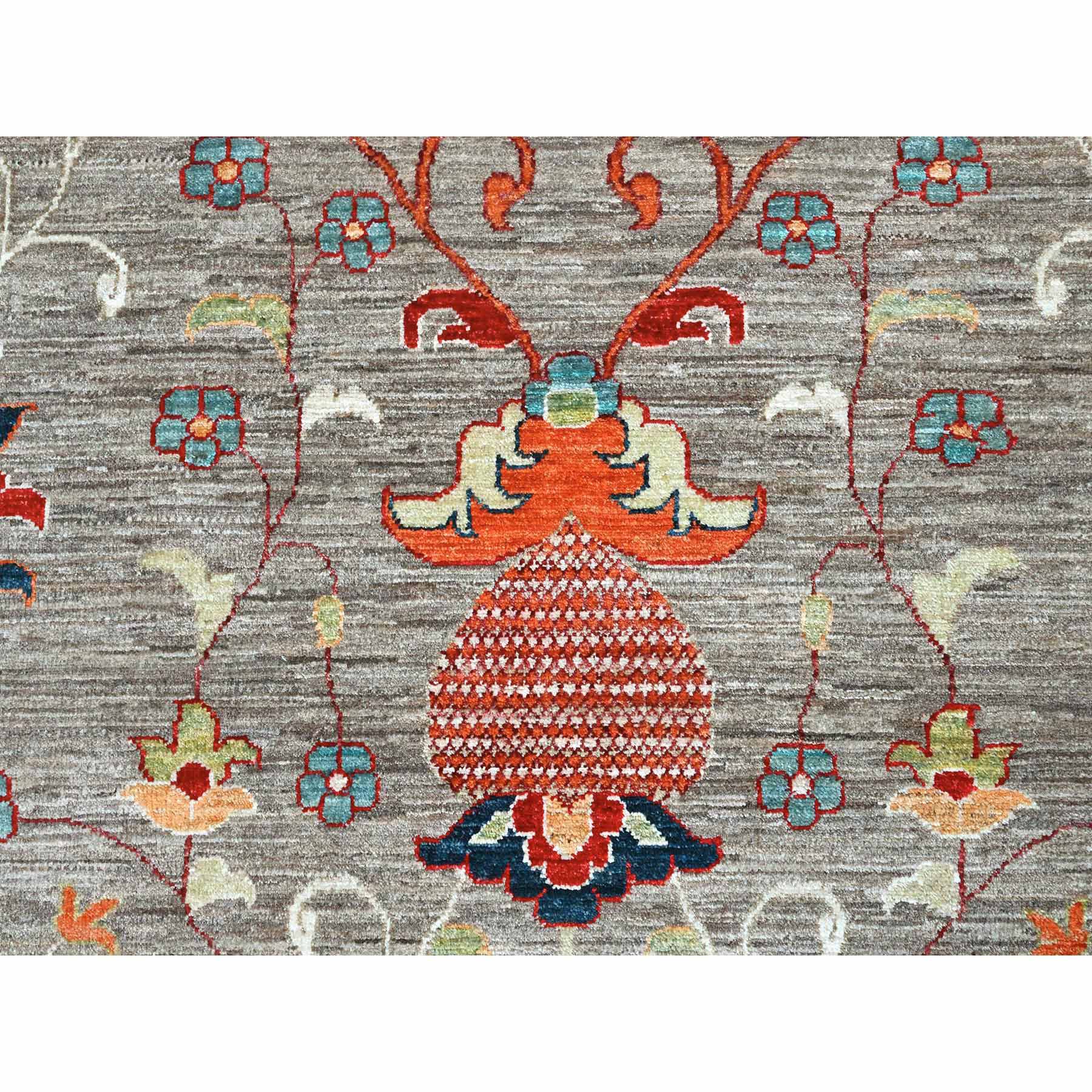 Tribal-Geometric-Hand-Knotted-Rug-10400