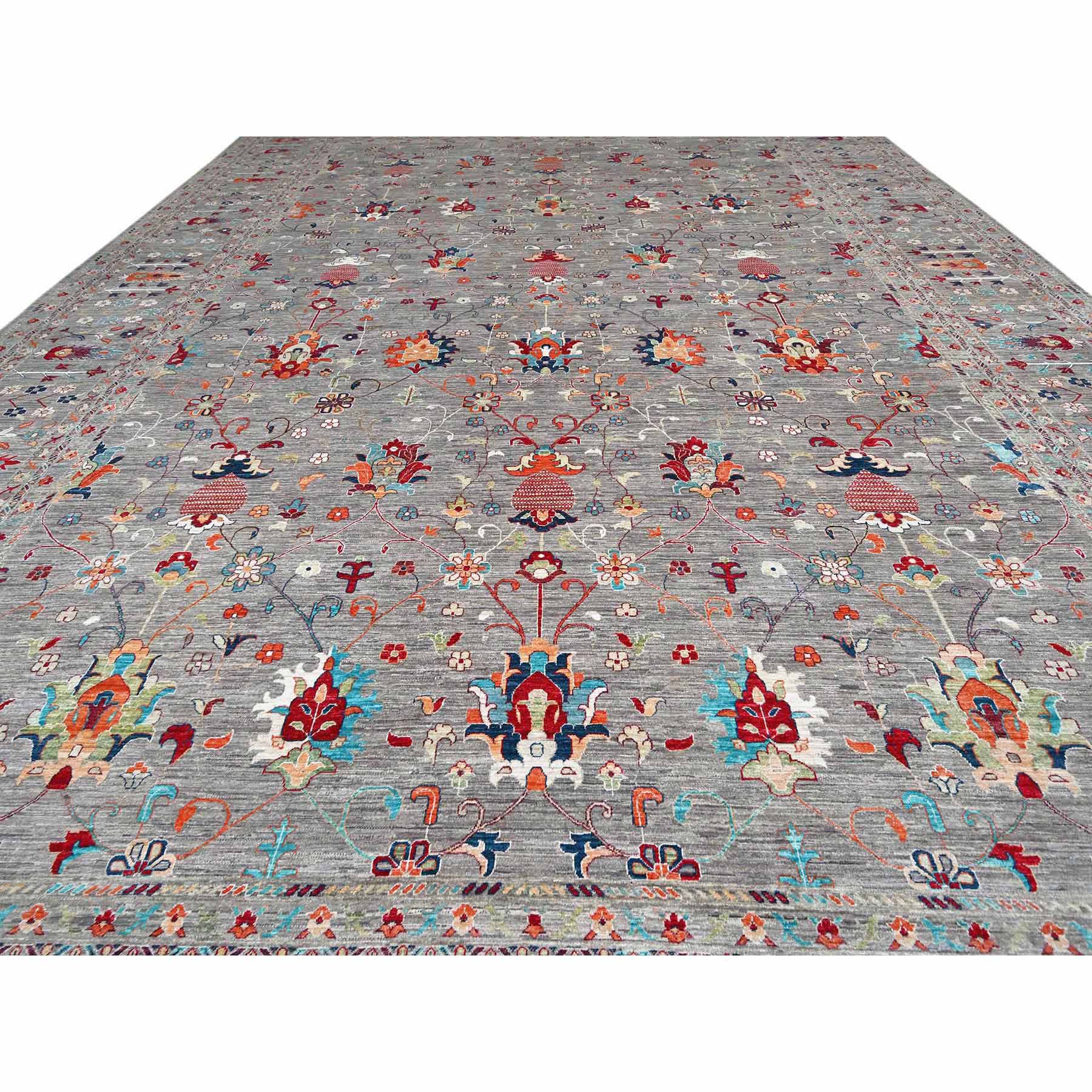 Tribal-Geometric-Hand-Knotted-Rug-10400