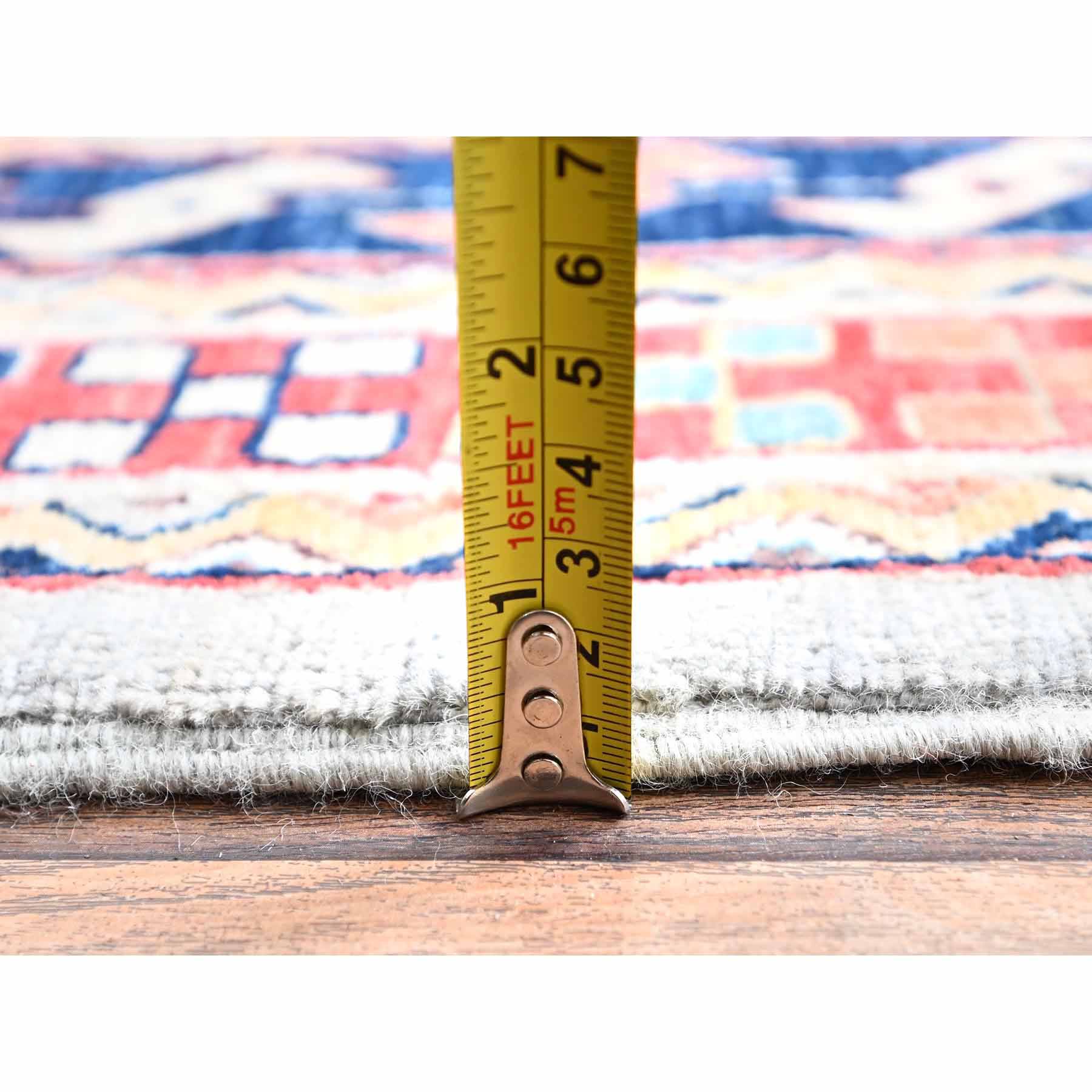 Tribal-Geometric-Hand-Knotted-Rug-10410