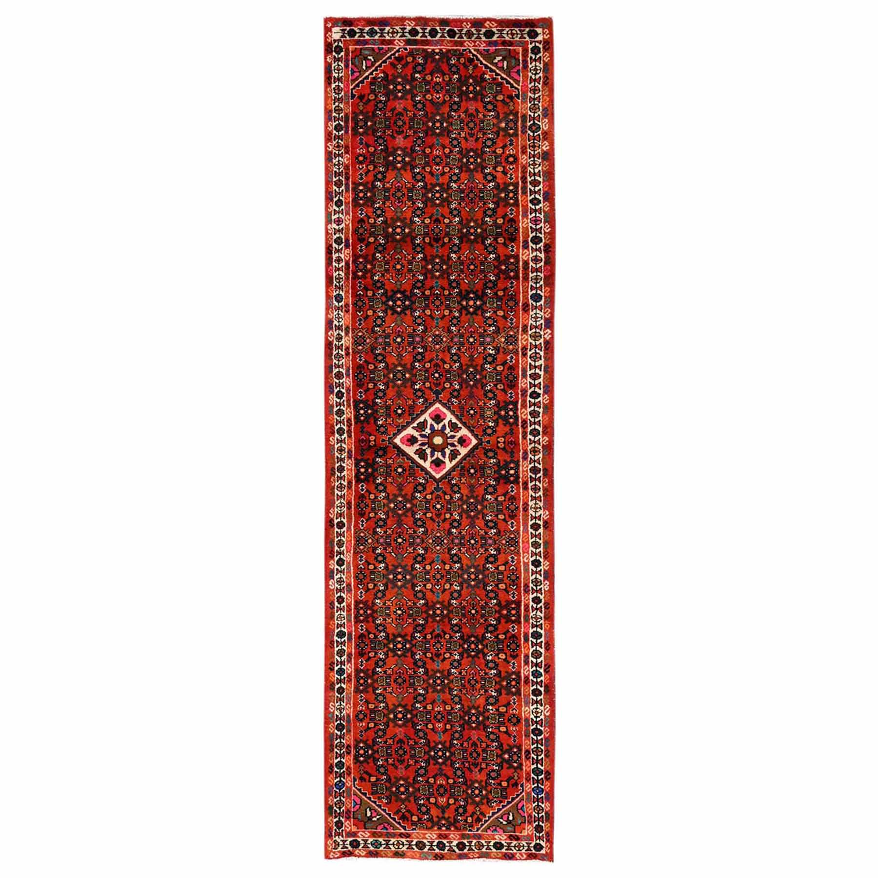 Tribal-Geometric-Hand-Knotted-Rug-10620