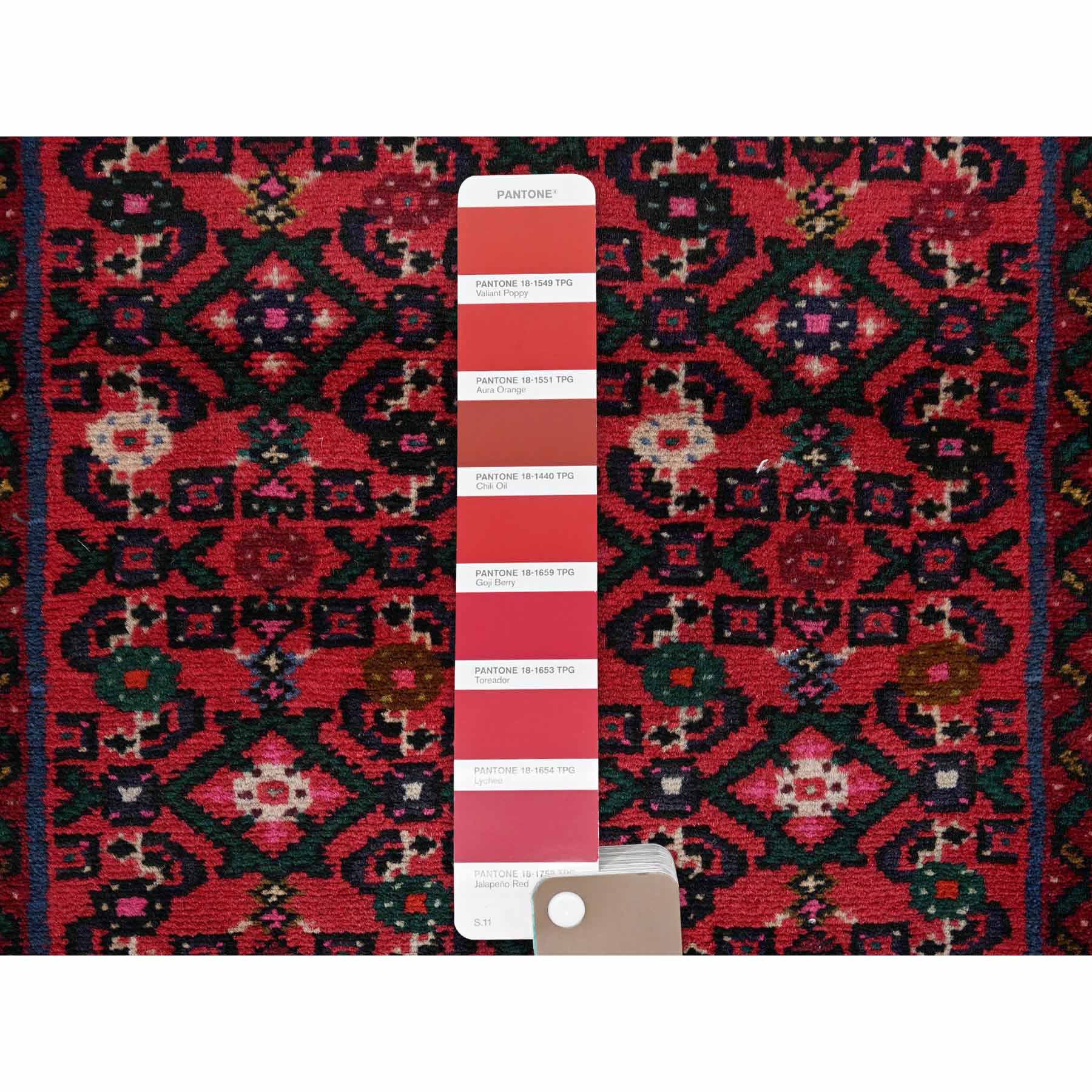 Tribal-Geometric-Hand-Knotted-Rug-10630