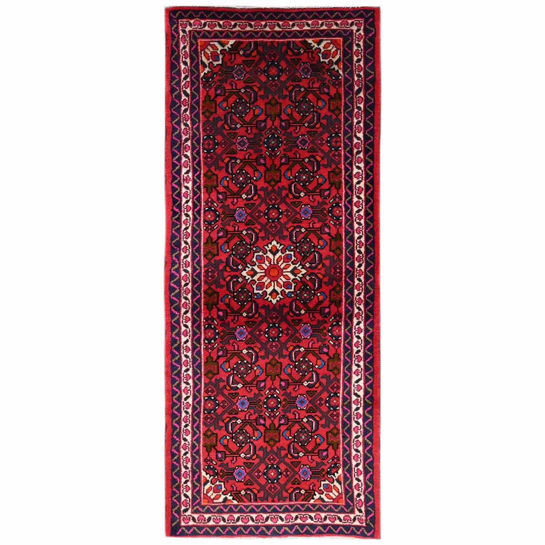 Tribal-Geometric-Hand-Knotted-Rug-10640