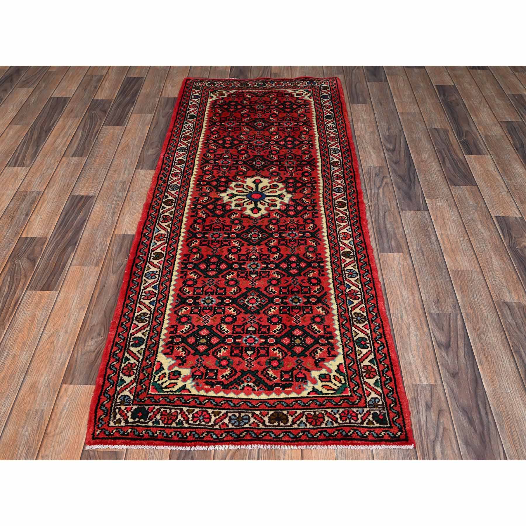 Tribal-Geometric-Hand-Knotted-Rug-10665