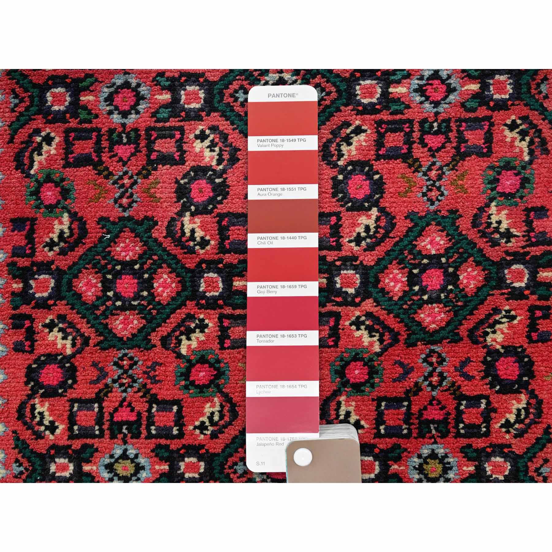 Tribal-Geometric-Hand-Knotted-Rug-10665