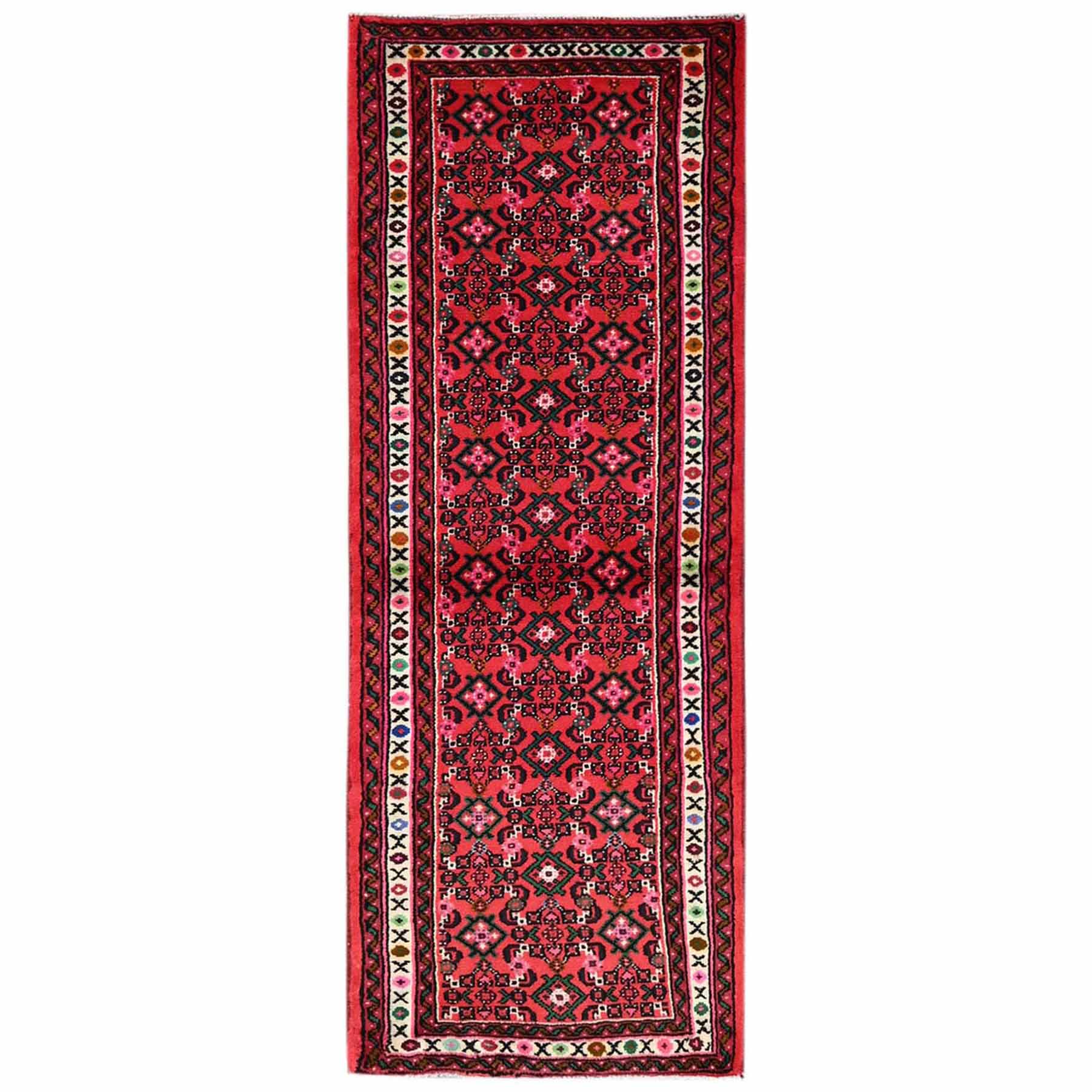 Tribal-Geometric-Hand-Knotted-Rug-10700