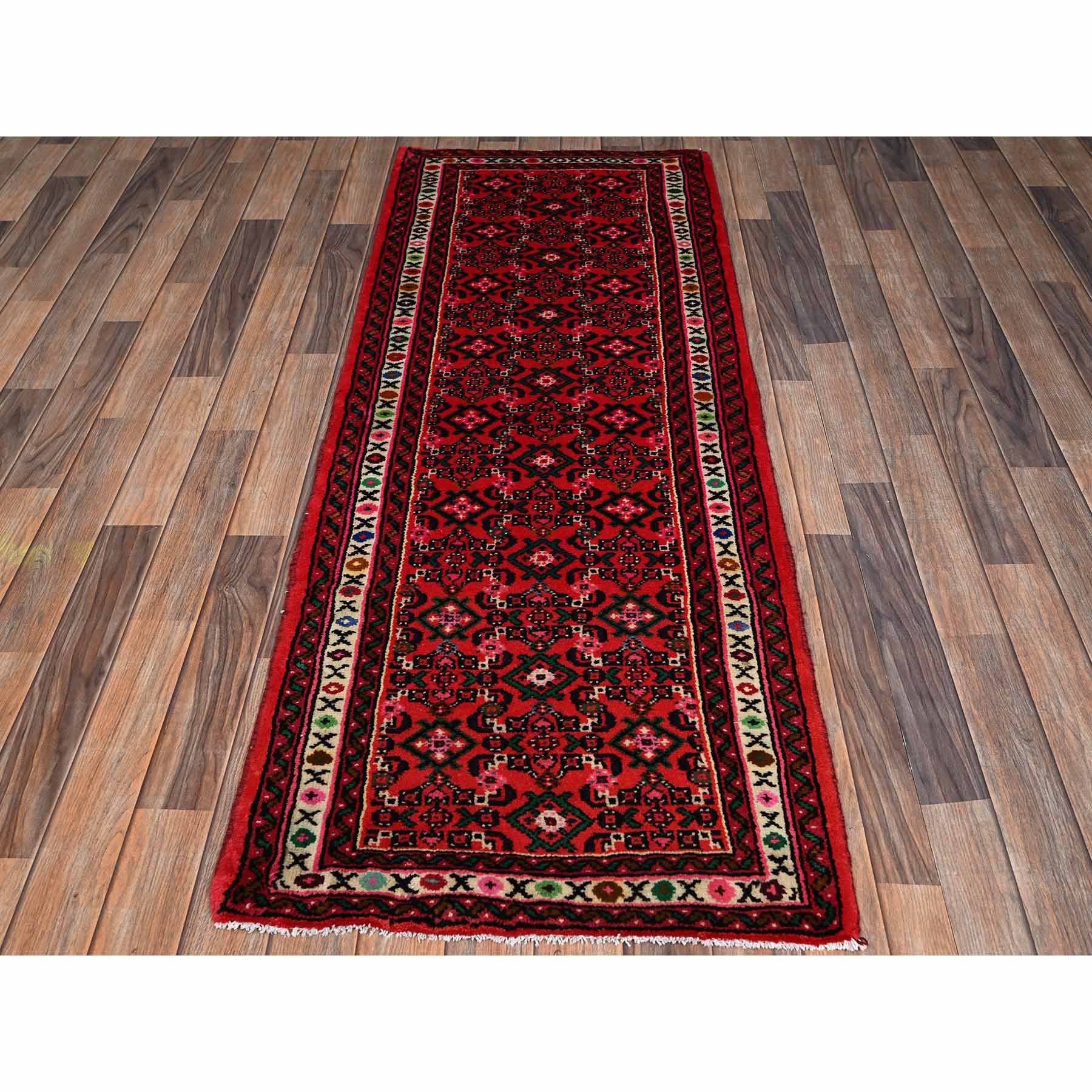 Tribal-Geometric-Hand-Knotted-Rug-10700