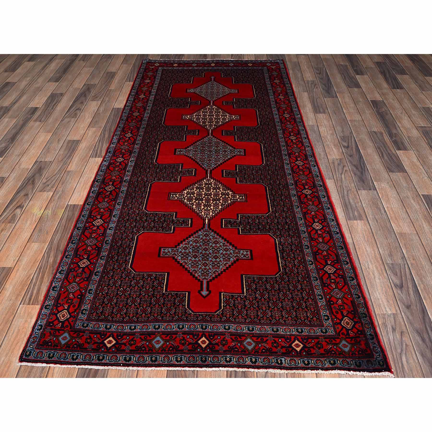 Tribal-Geometric-Hand-Knotted-Rug-10710