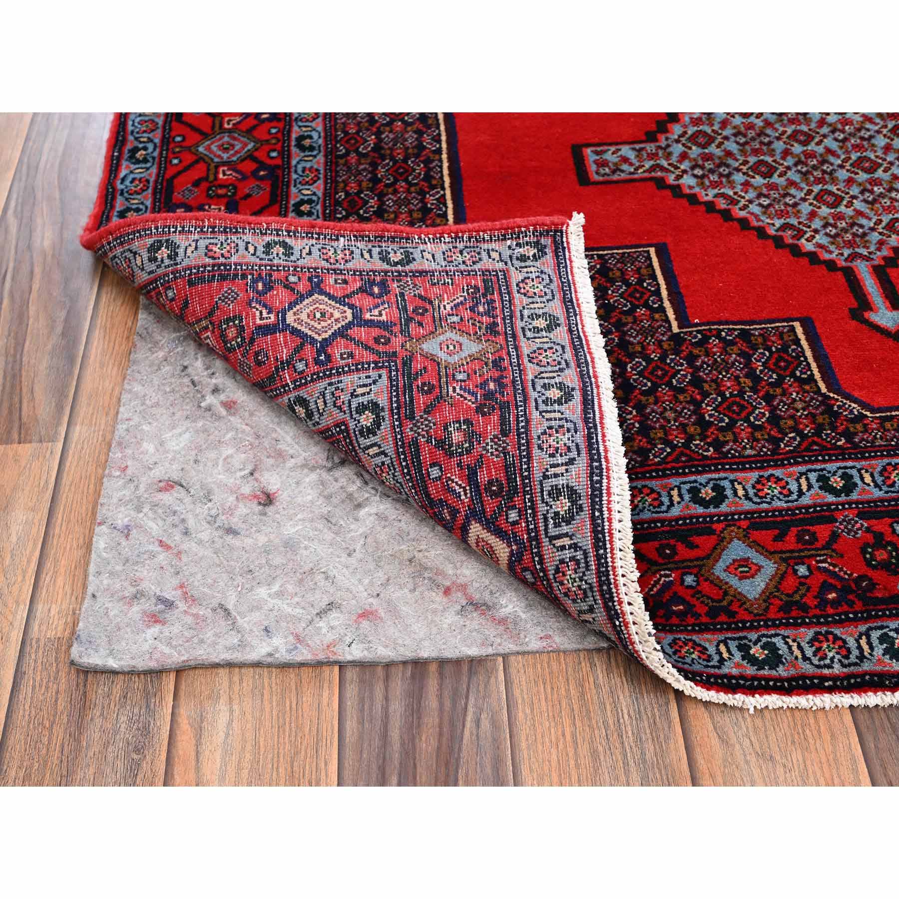 Tribal-Geometric-Hand-Knotted-Rug-10710