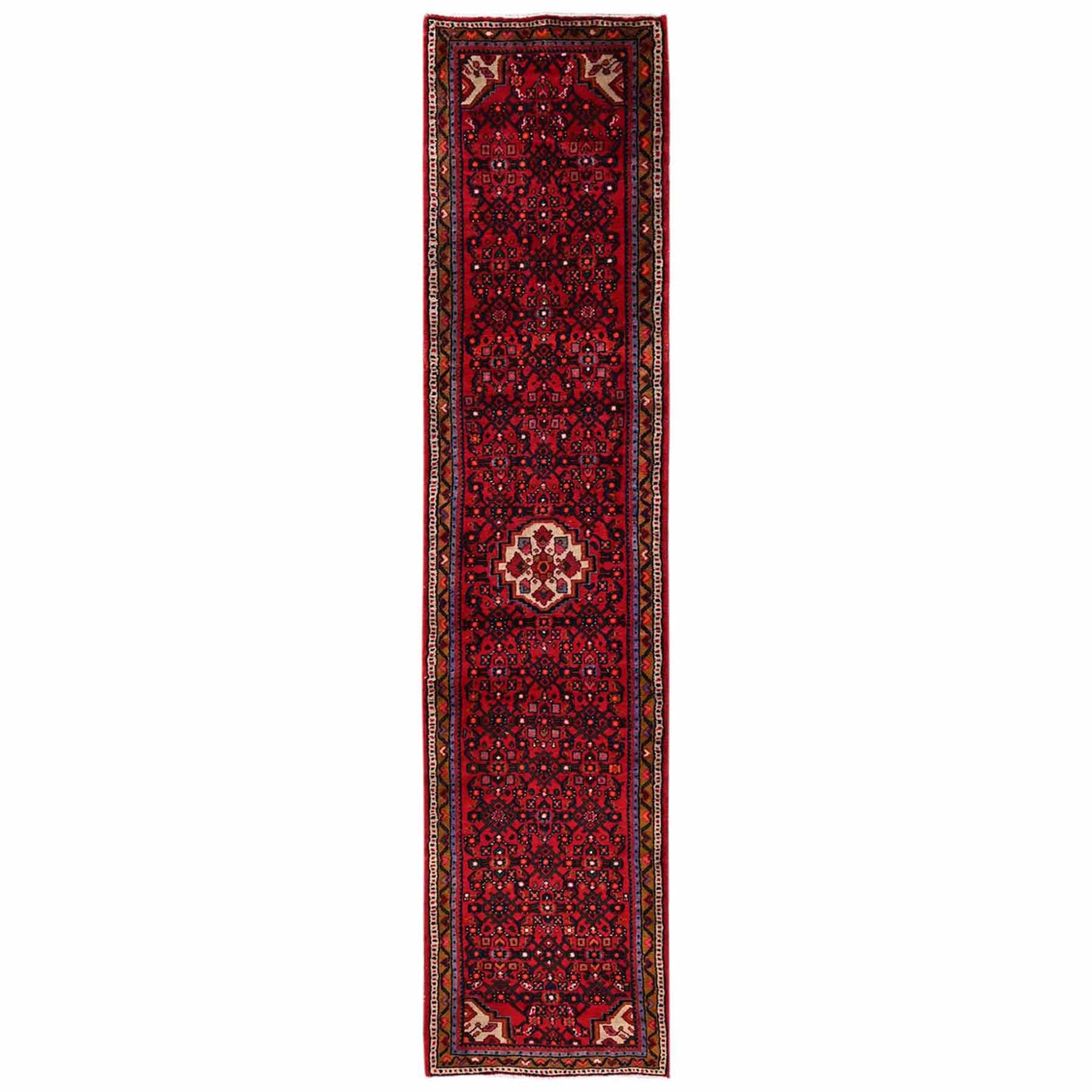 Tribal-Geometric-Hand-Knotted-Rug-10735