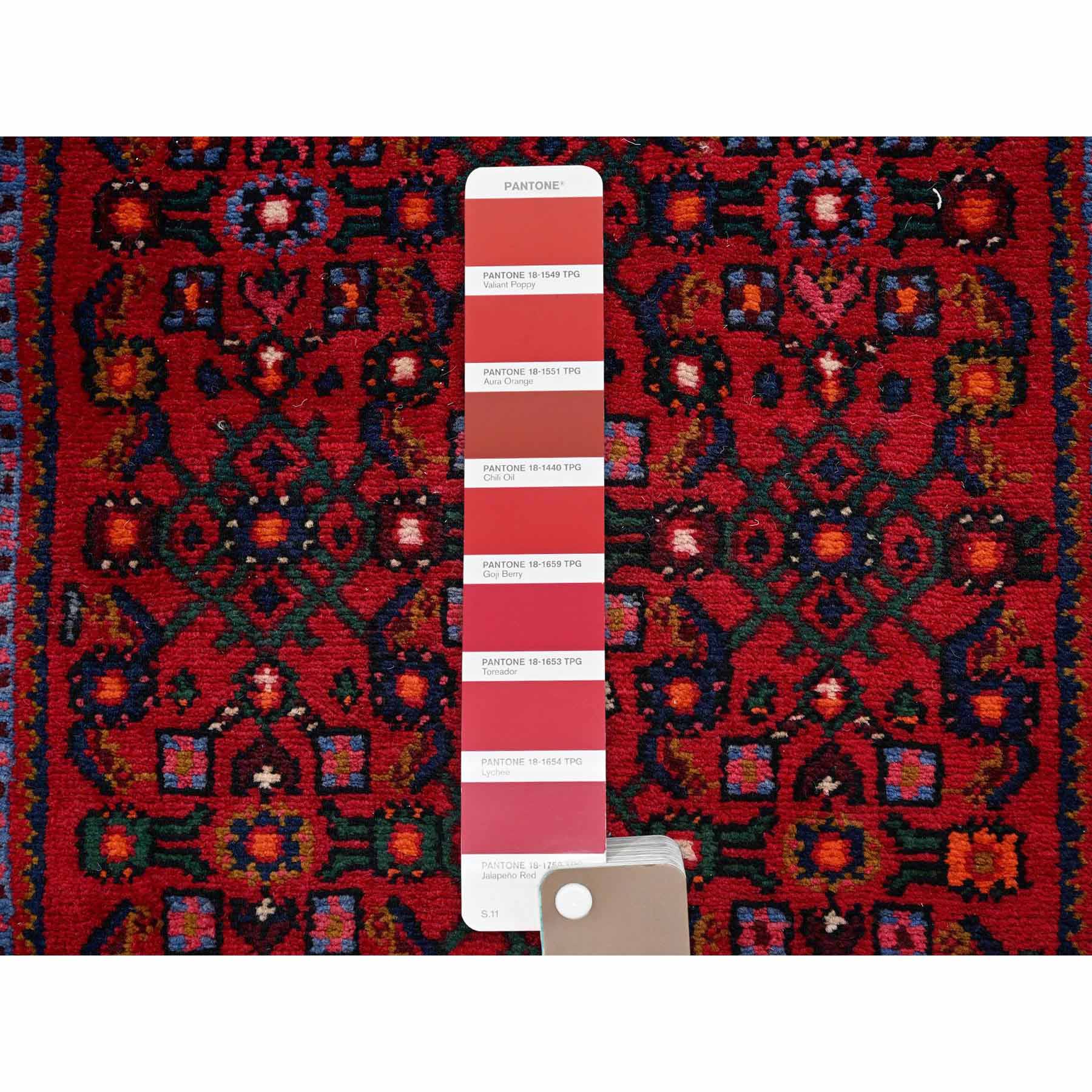 Tribal-Geometric-Hand-Knotted-Rug-10735