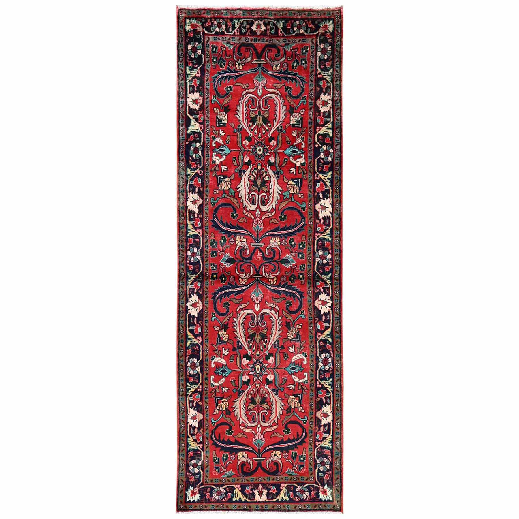 Tribal-Geometric-Hand-Knotted-Rug-10740