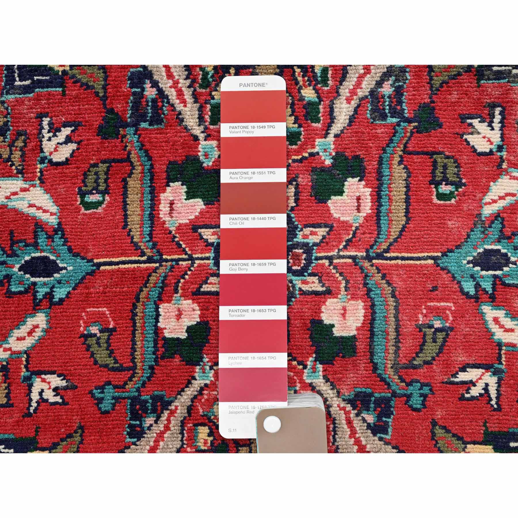 Tribal-Geometric-Hand-Knotted-Rug-10740