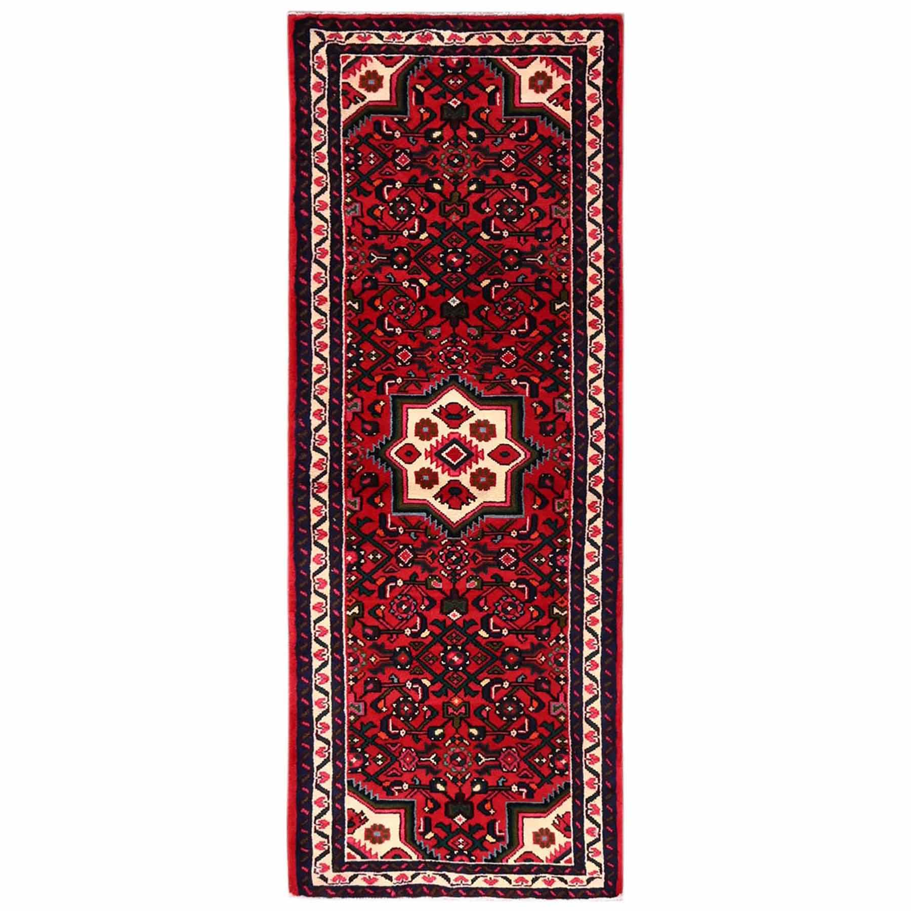 Tribal-Geometric-Hand-Knotted-Rug-10745