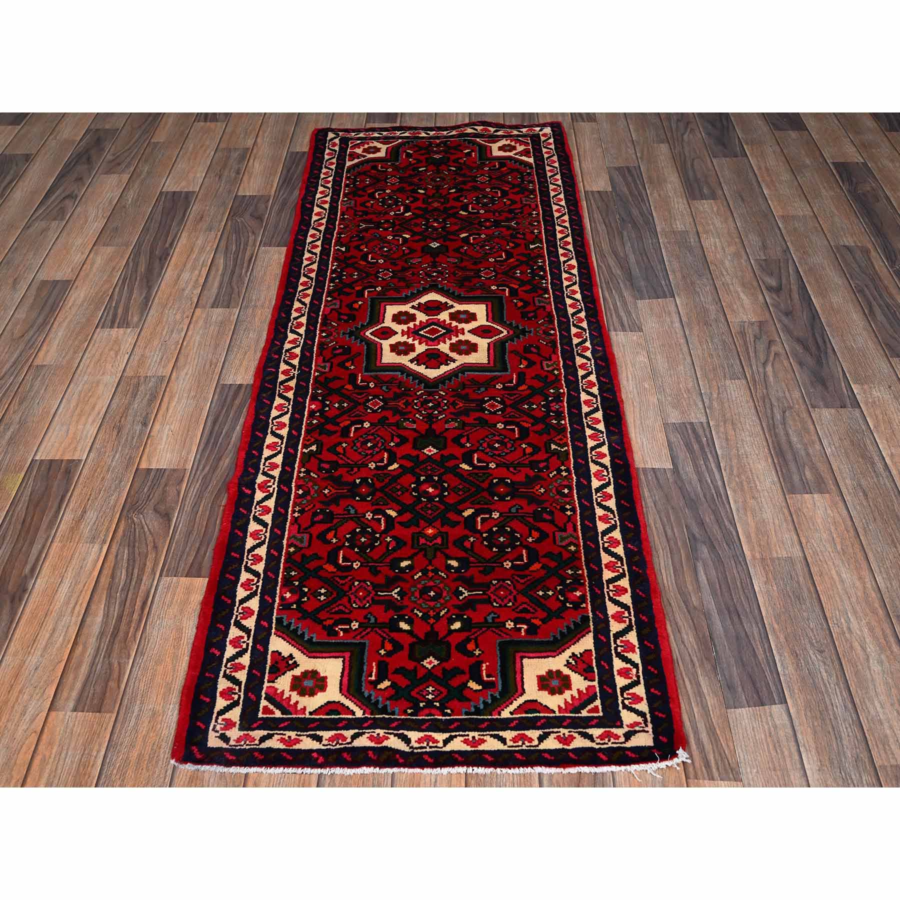 Tribal-Geometric-Hand-Knotted-Rug-10745