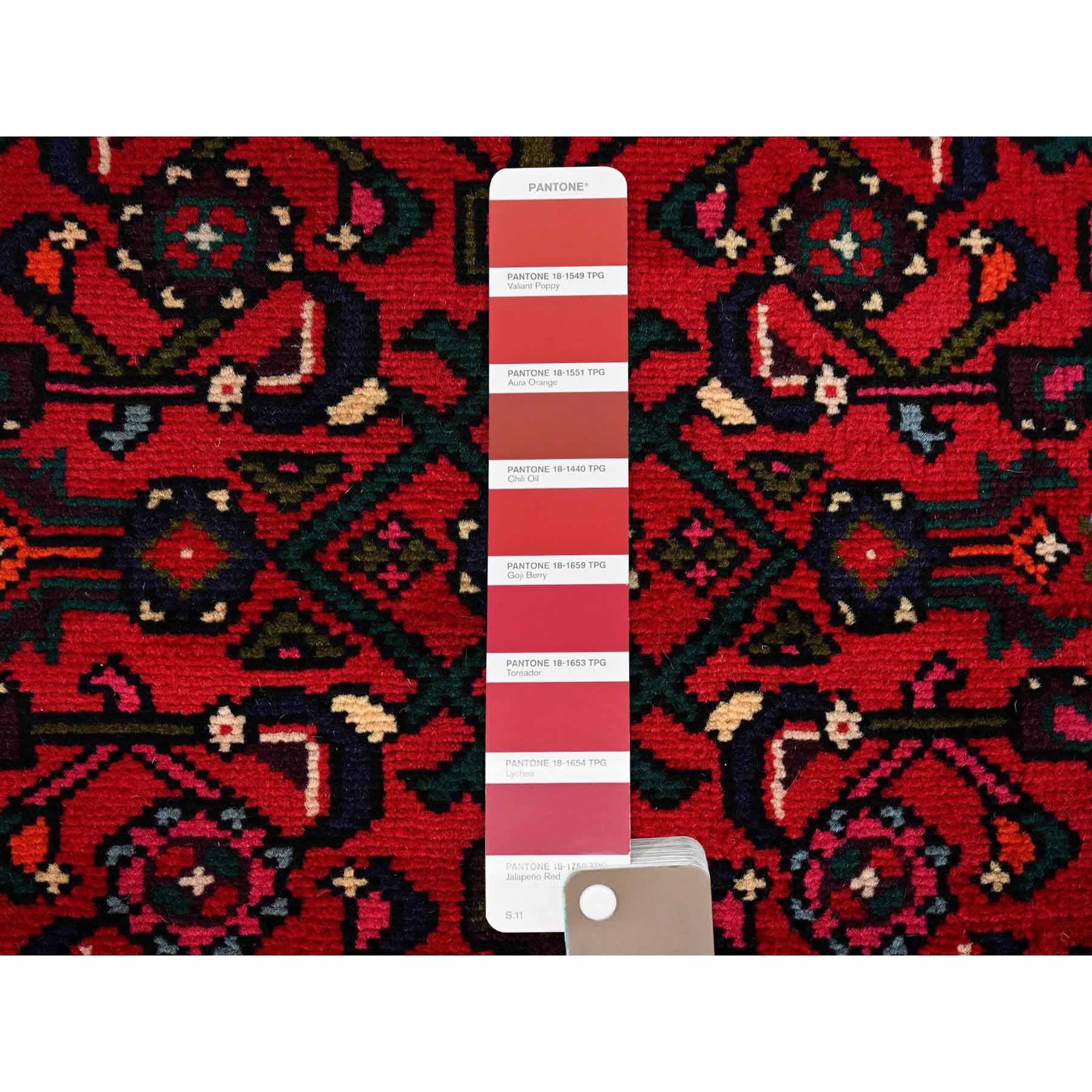Tribal-Geometric-Hand-Knotted-Rug-10745