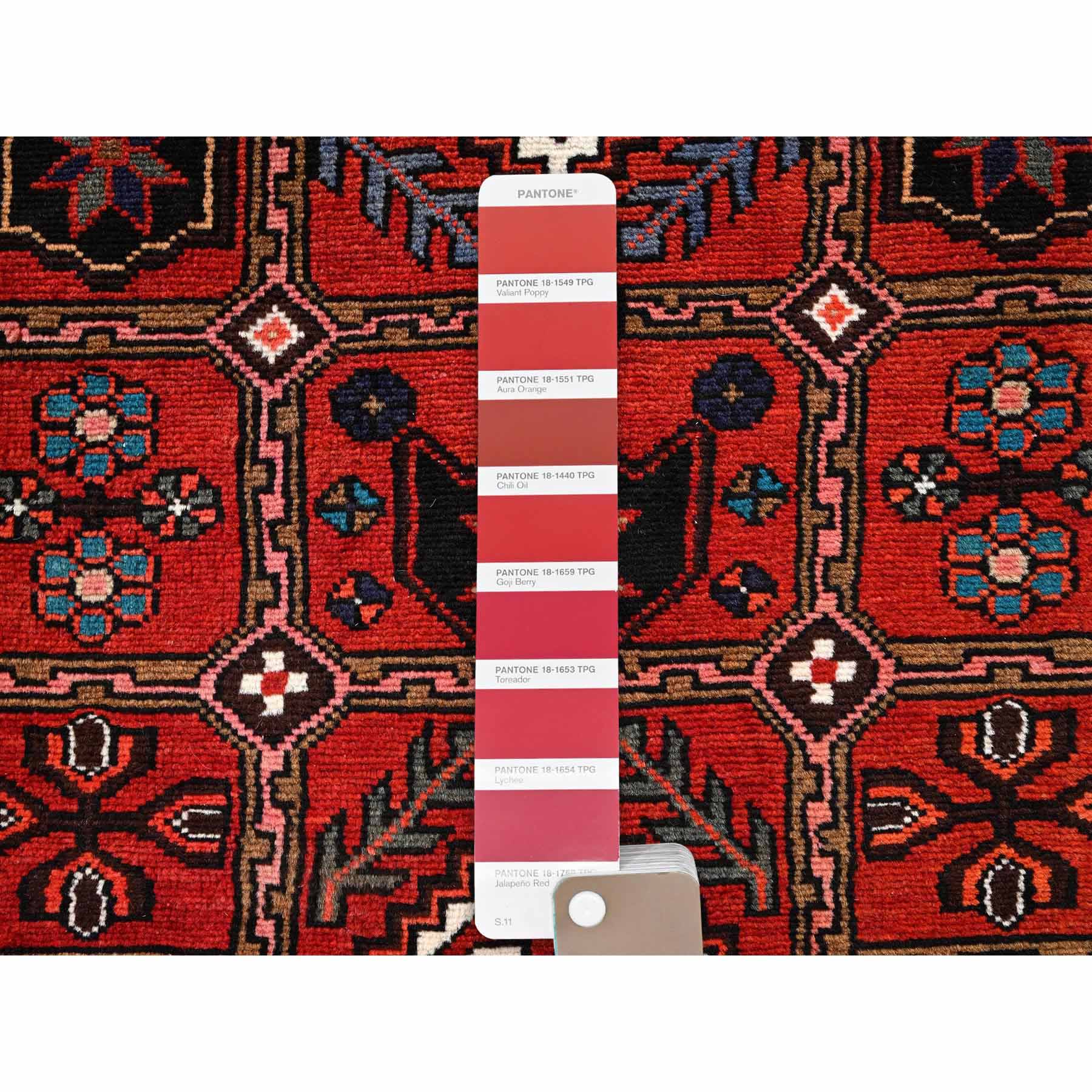 Tribal-Geometric-Hand-Knotted-Rug-10755